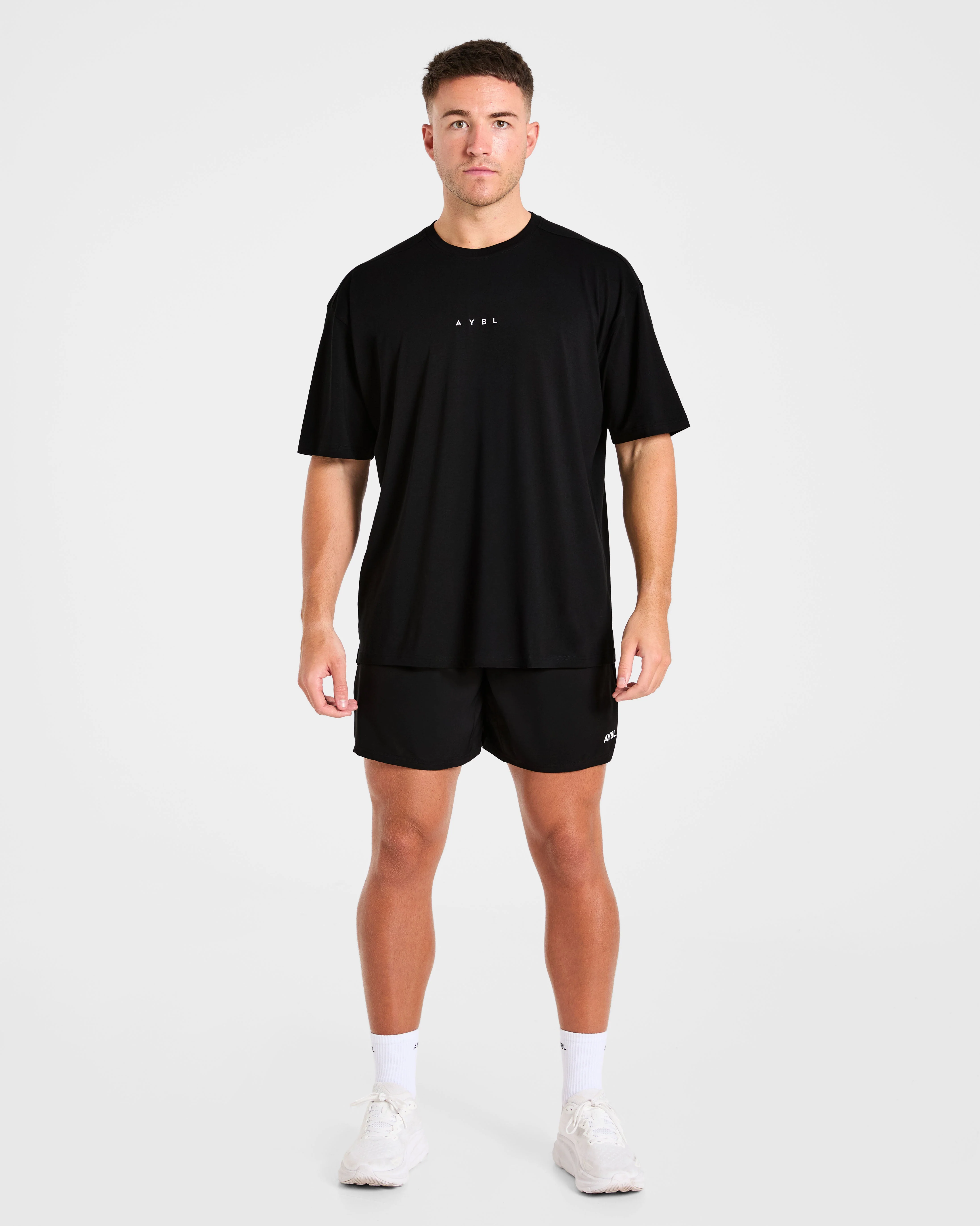 Force Oversized T Shirt - Noir - Image 3