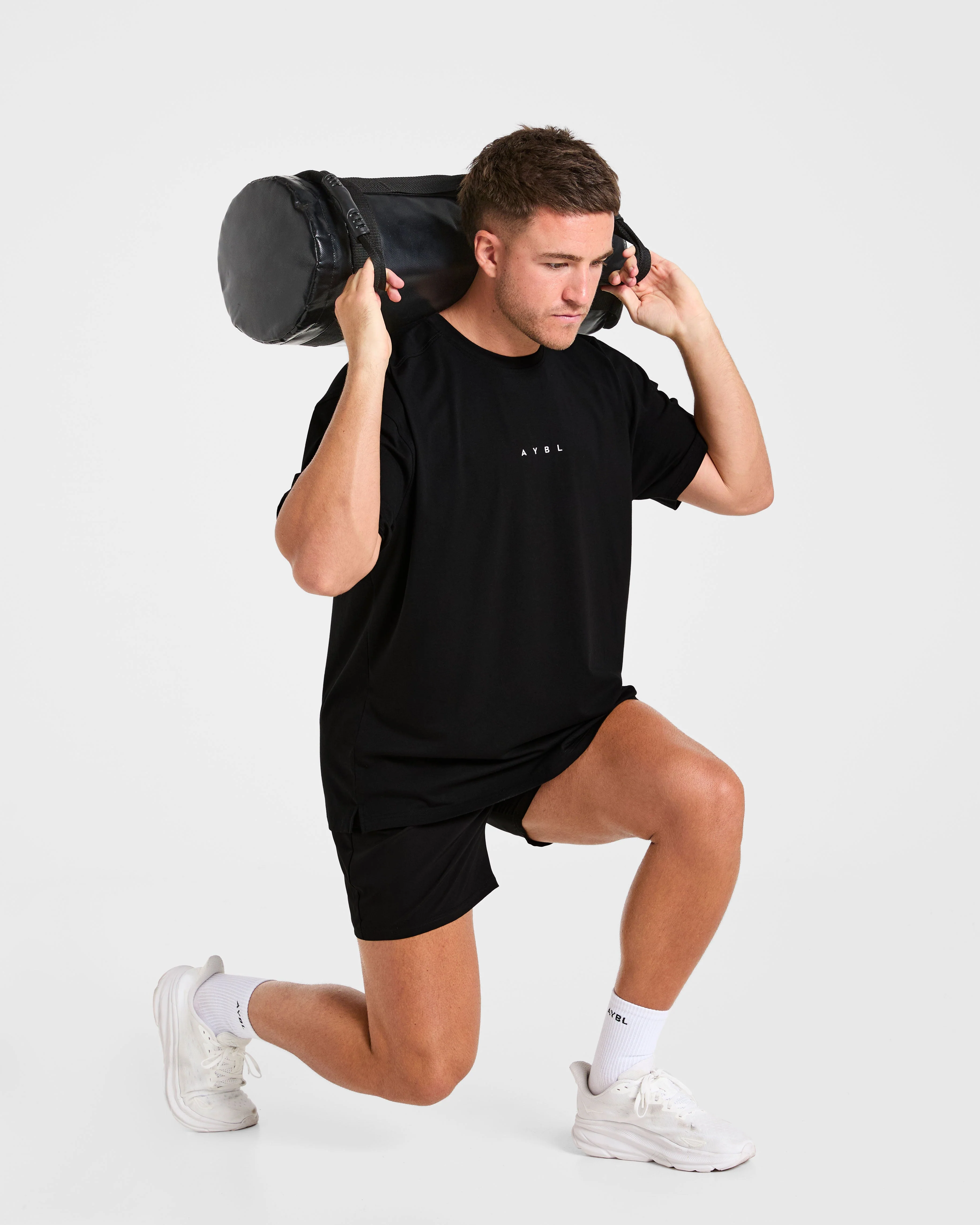 Force Oversized T Shirt - Noir - Image 7