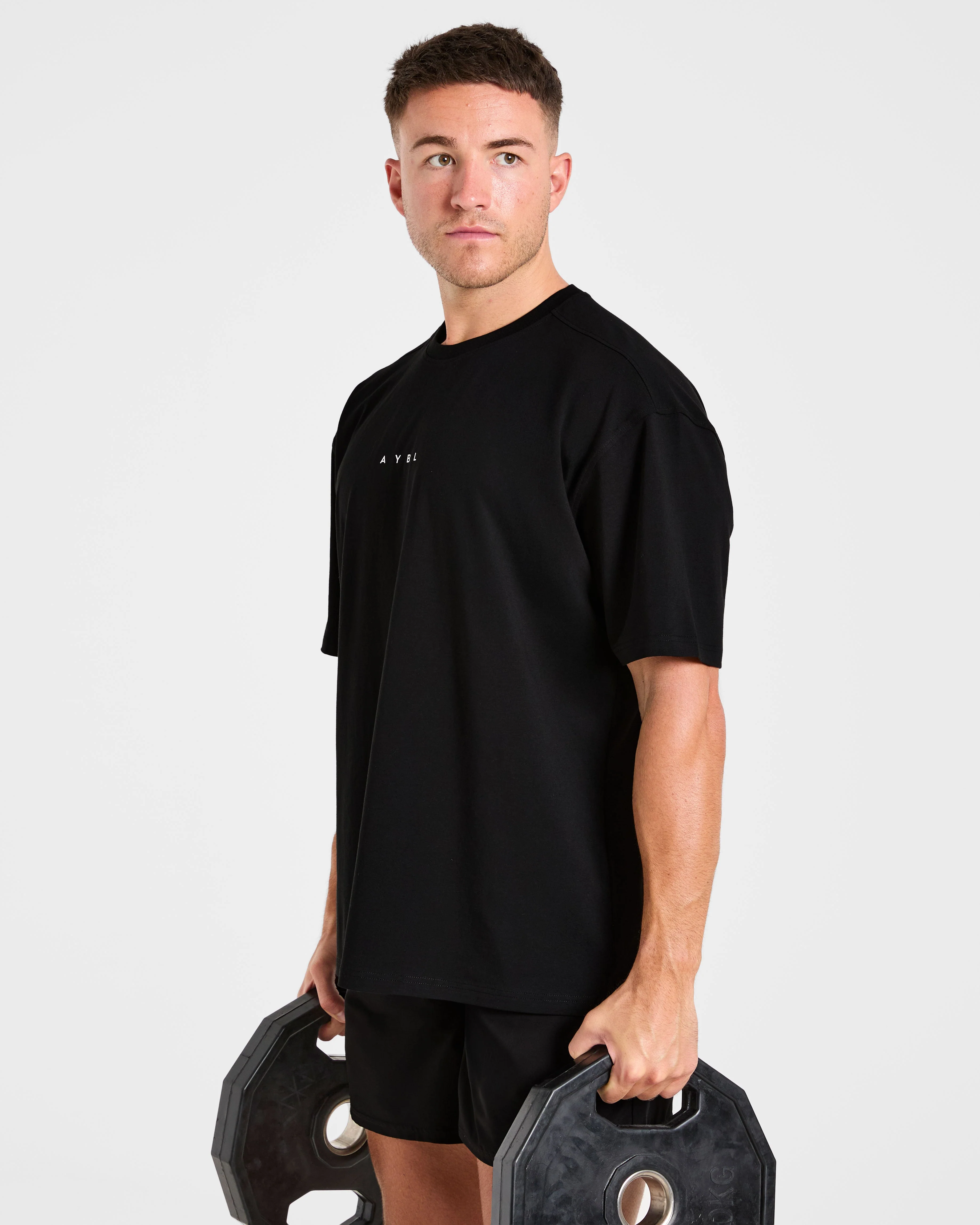 Force Oversized T Shirt - Noir - Image 8