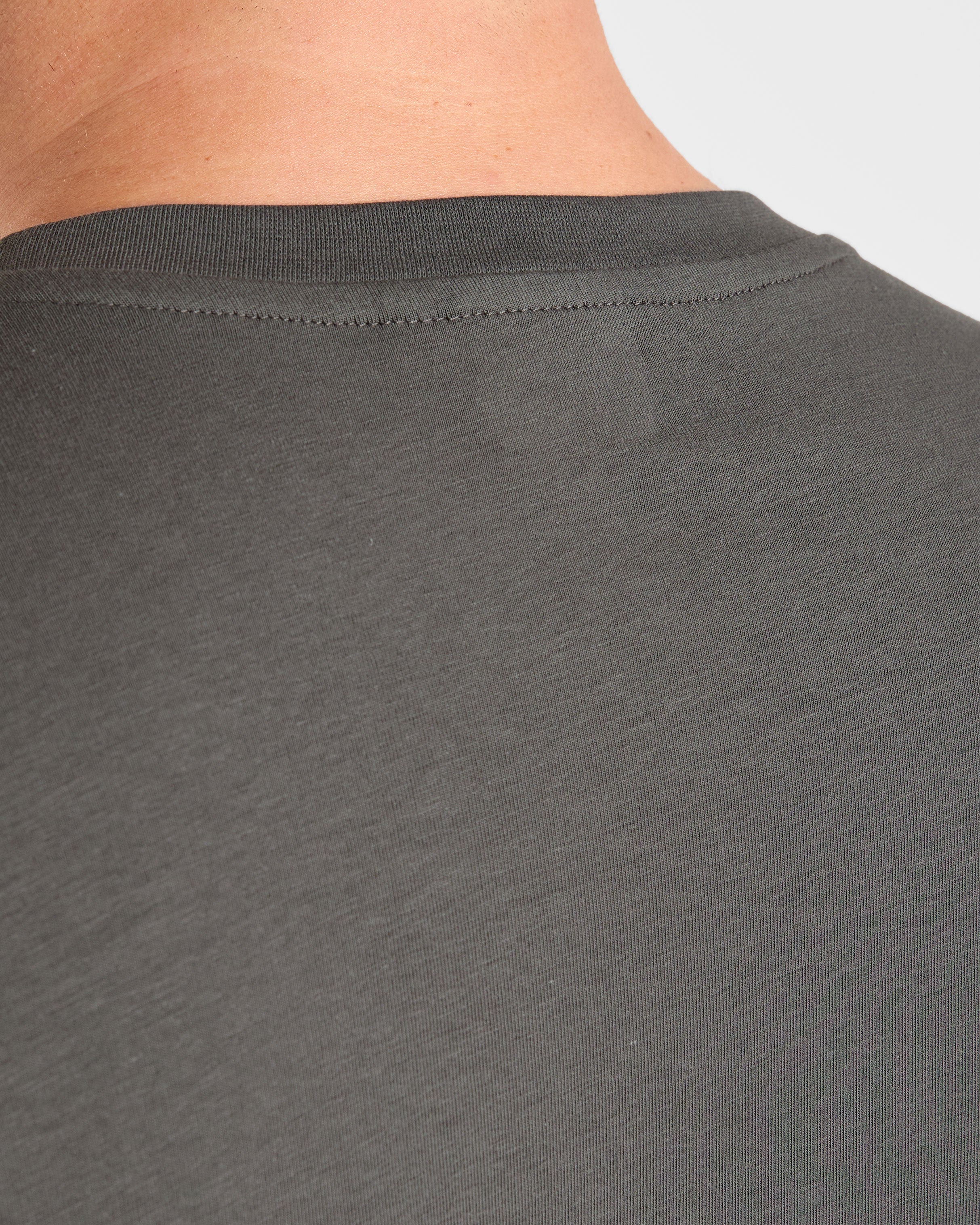 Force Oversized T Shirt - Charcoal - Image 6