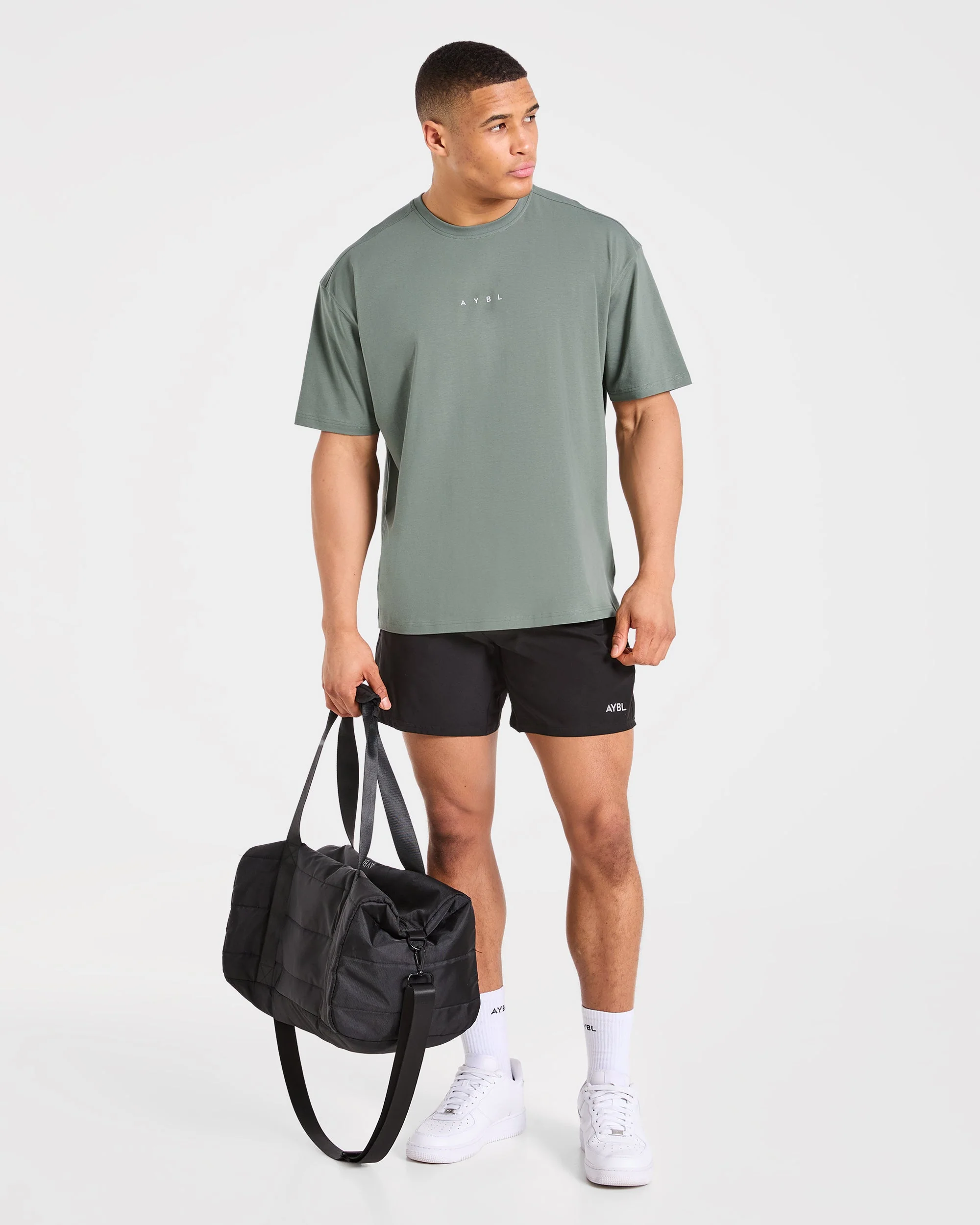 Force Oversized T Shirt - Deep Sage - Image 8