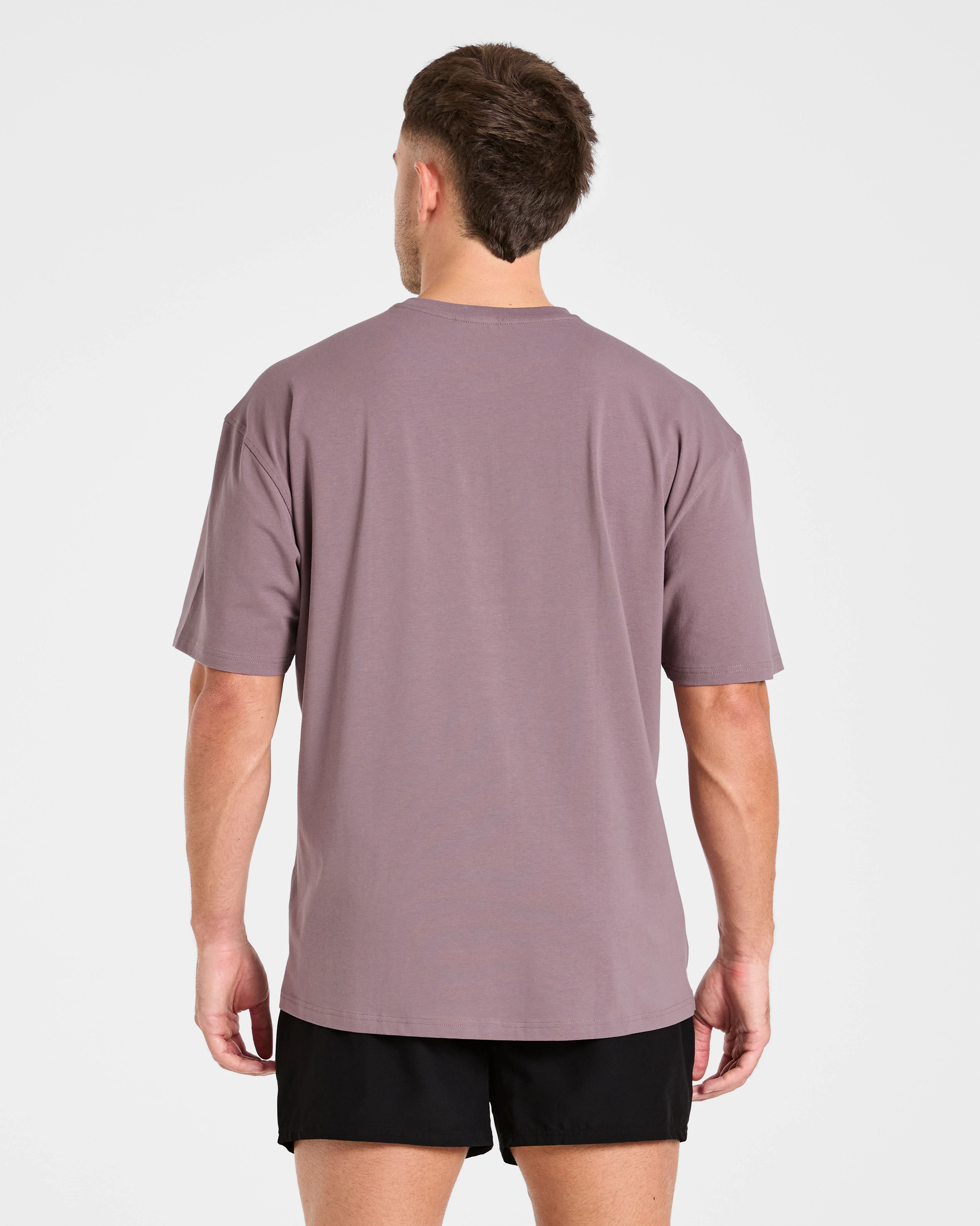 Force Oversized T Shirt - Heavy Violet - Image 2