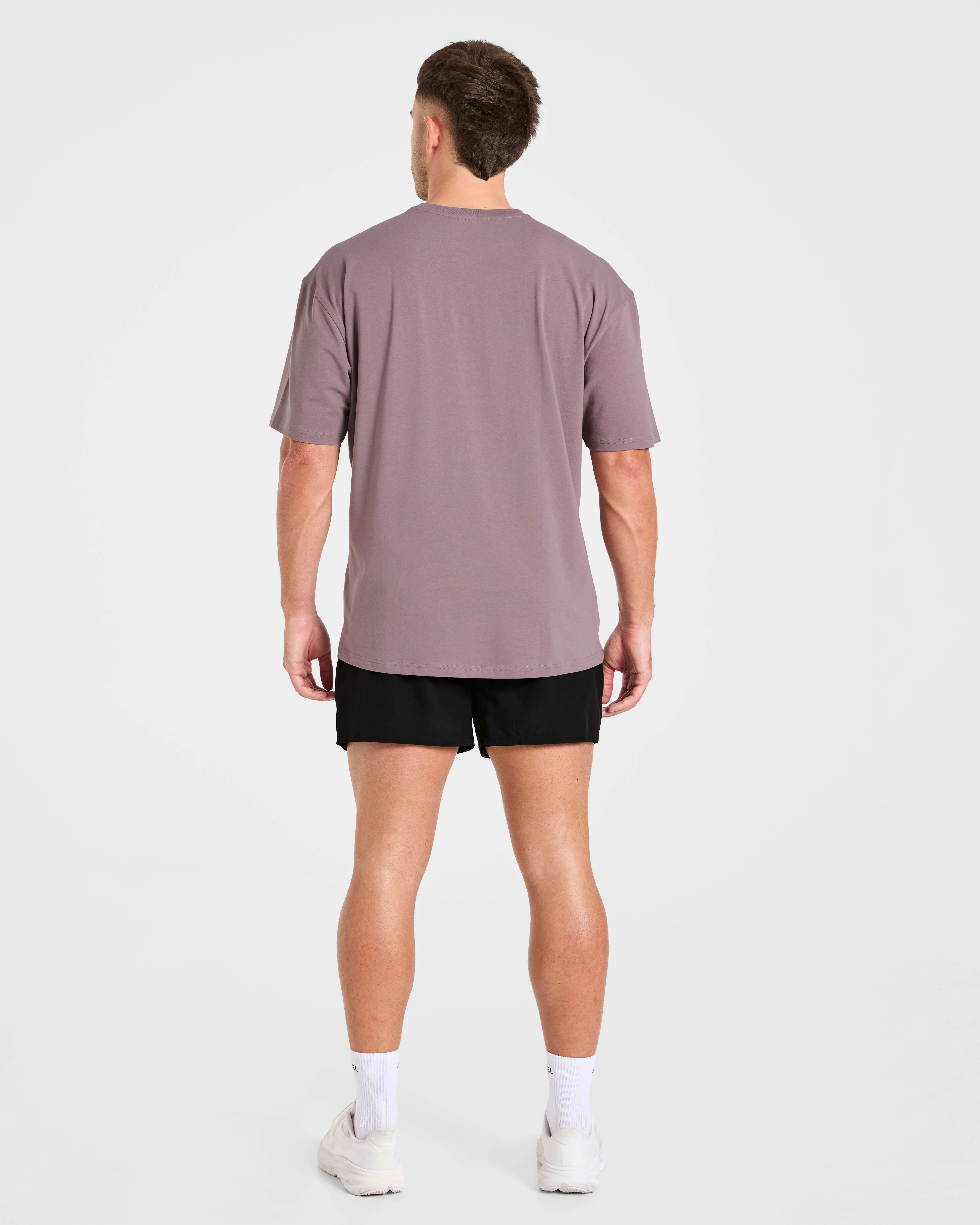Force Oversized T Shirt - Heavy Violet - Image 4