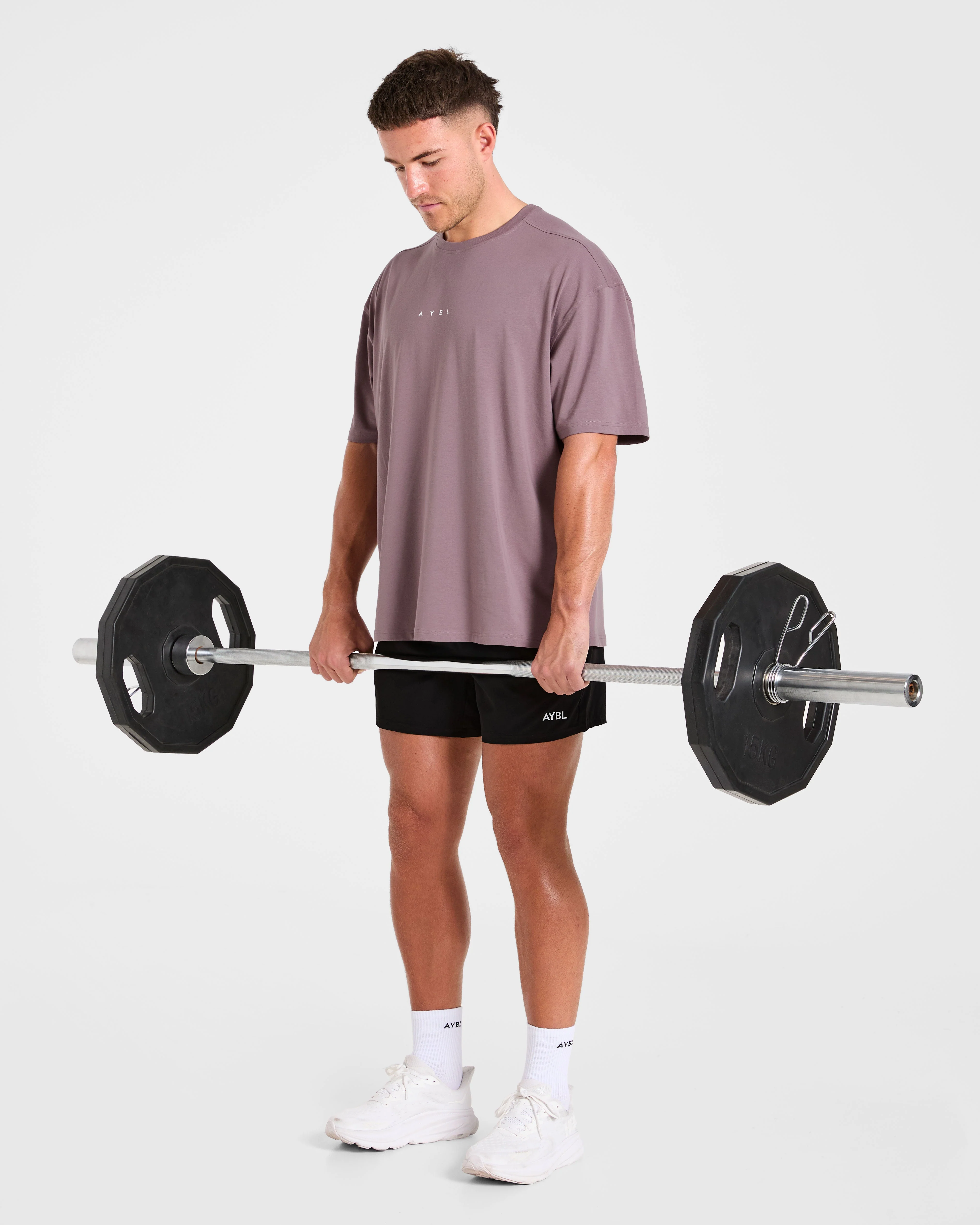 Force Oversized T Shirt - Heavy Violet - Image 7