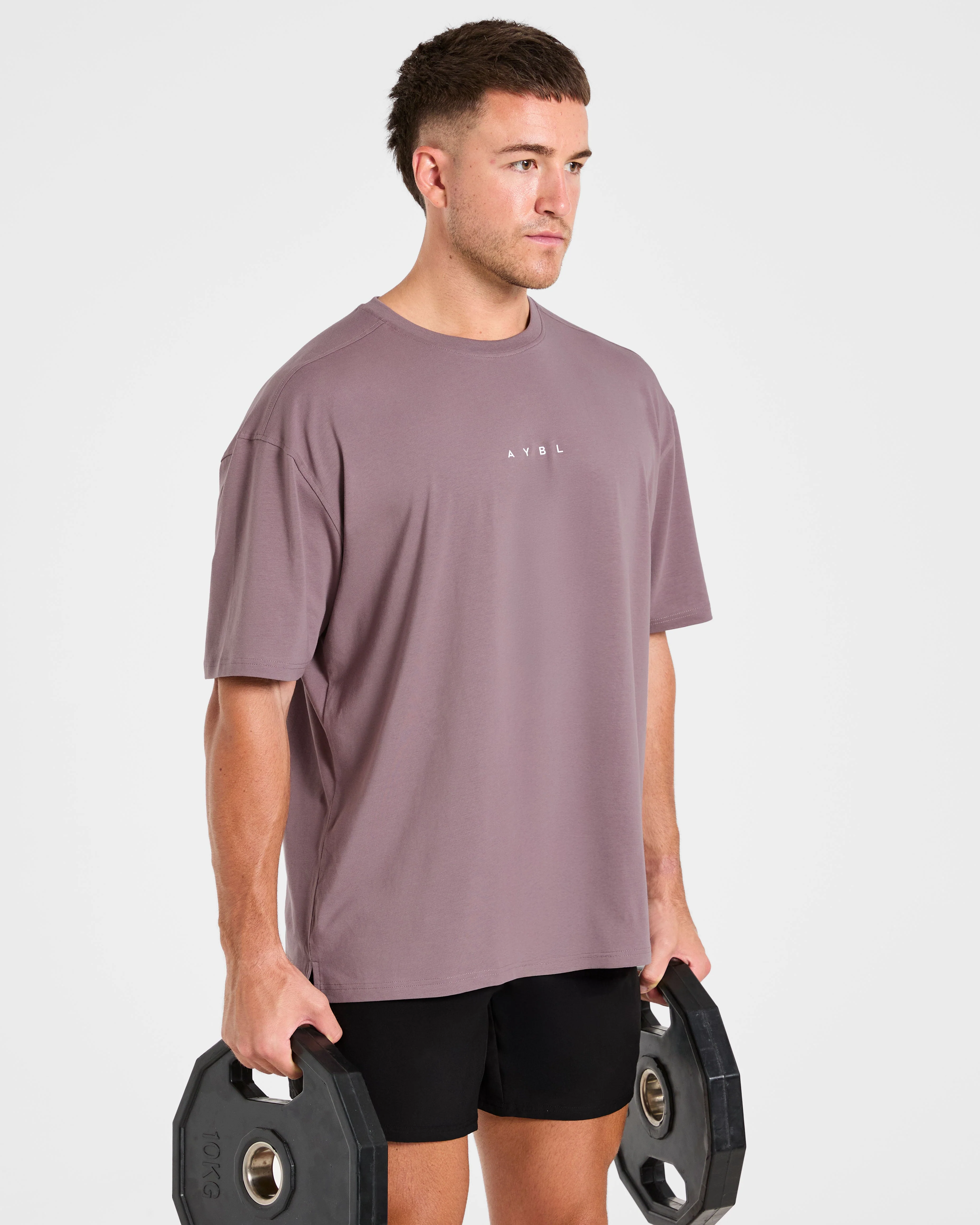 Force Oversized T Shirt - Heavy Violet - Image 8