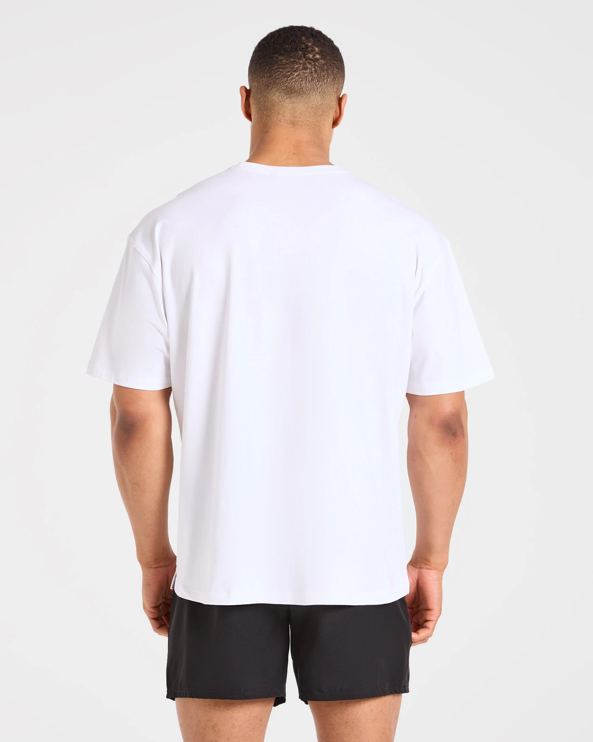 Force Oversized T Shirt - Blanc - Image 2