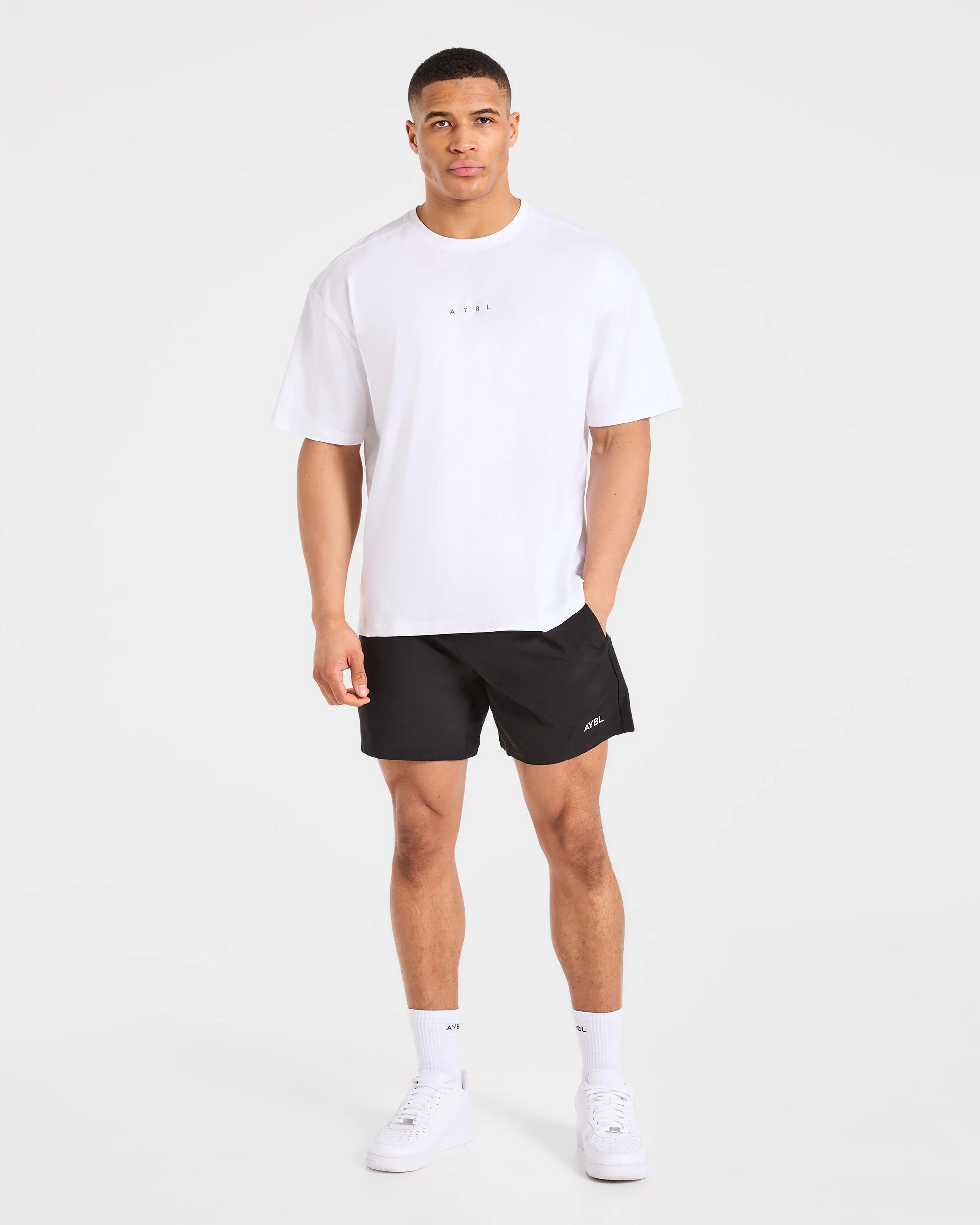 Force Oversized T Shirt - Blanc - Image 3
