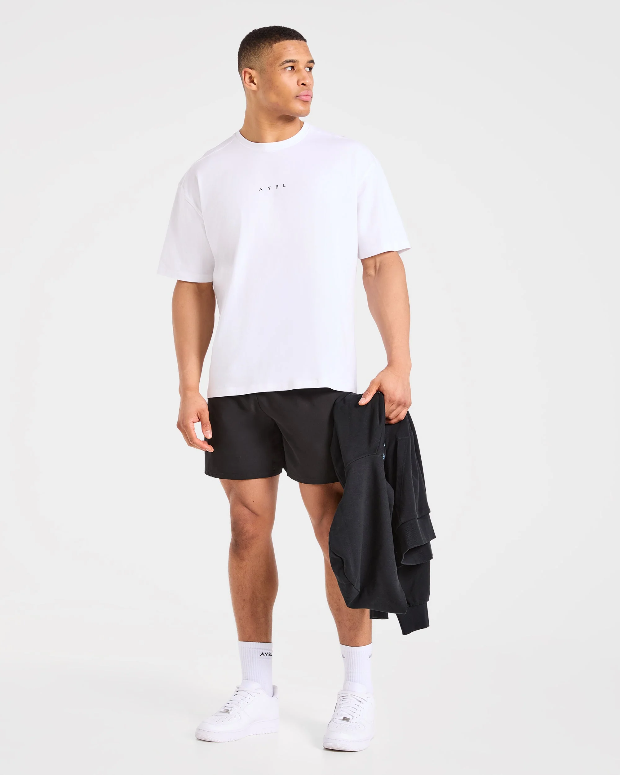 Force Oversized T Shirt - Blanc - Image 8