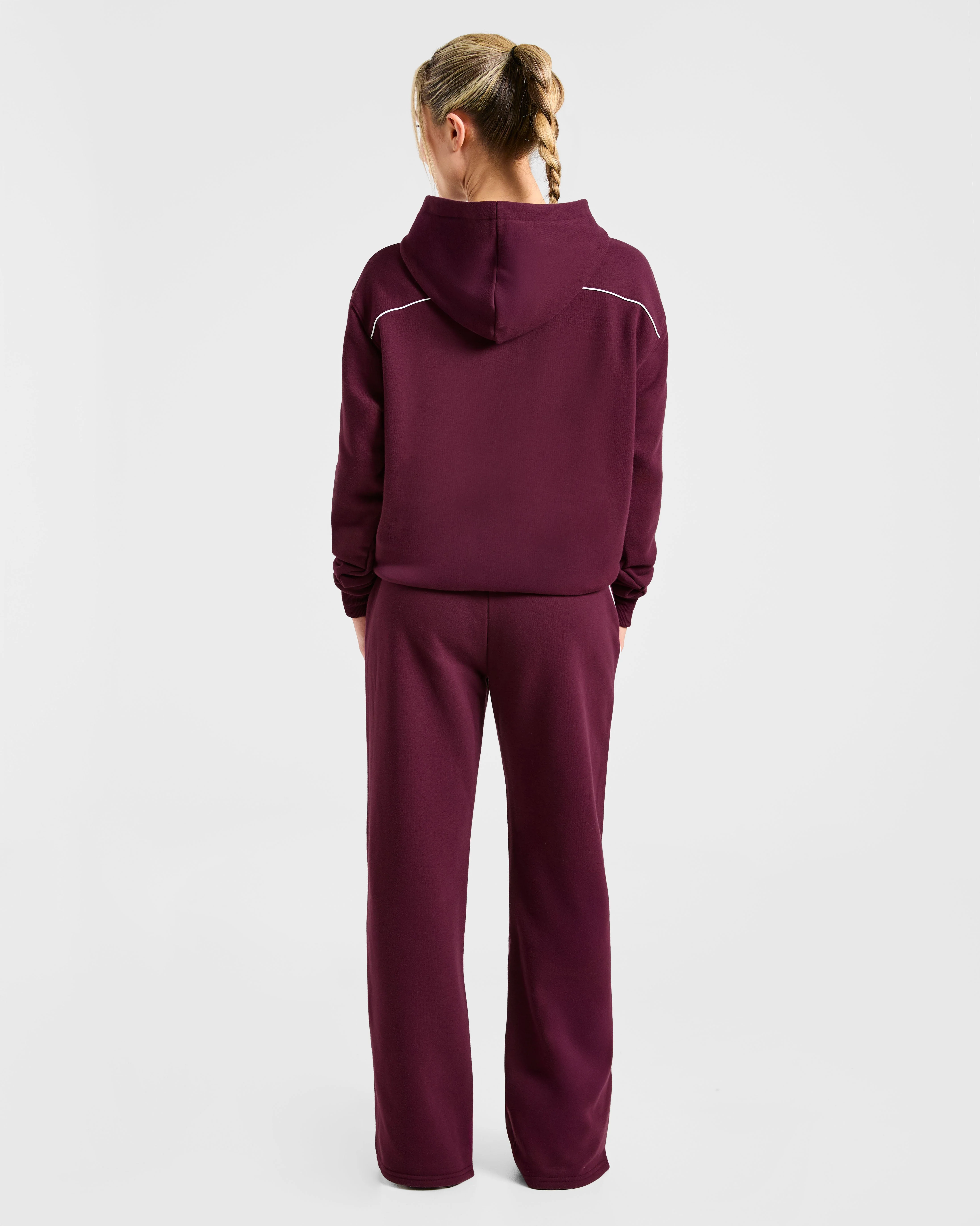 Form Hoodie - Deep Mulberry - Image 4