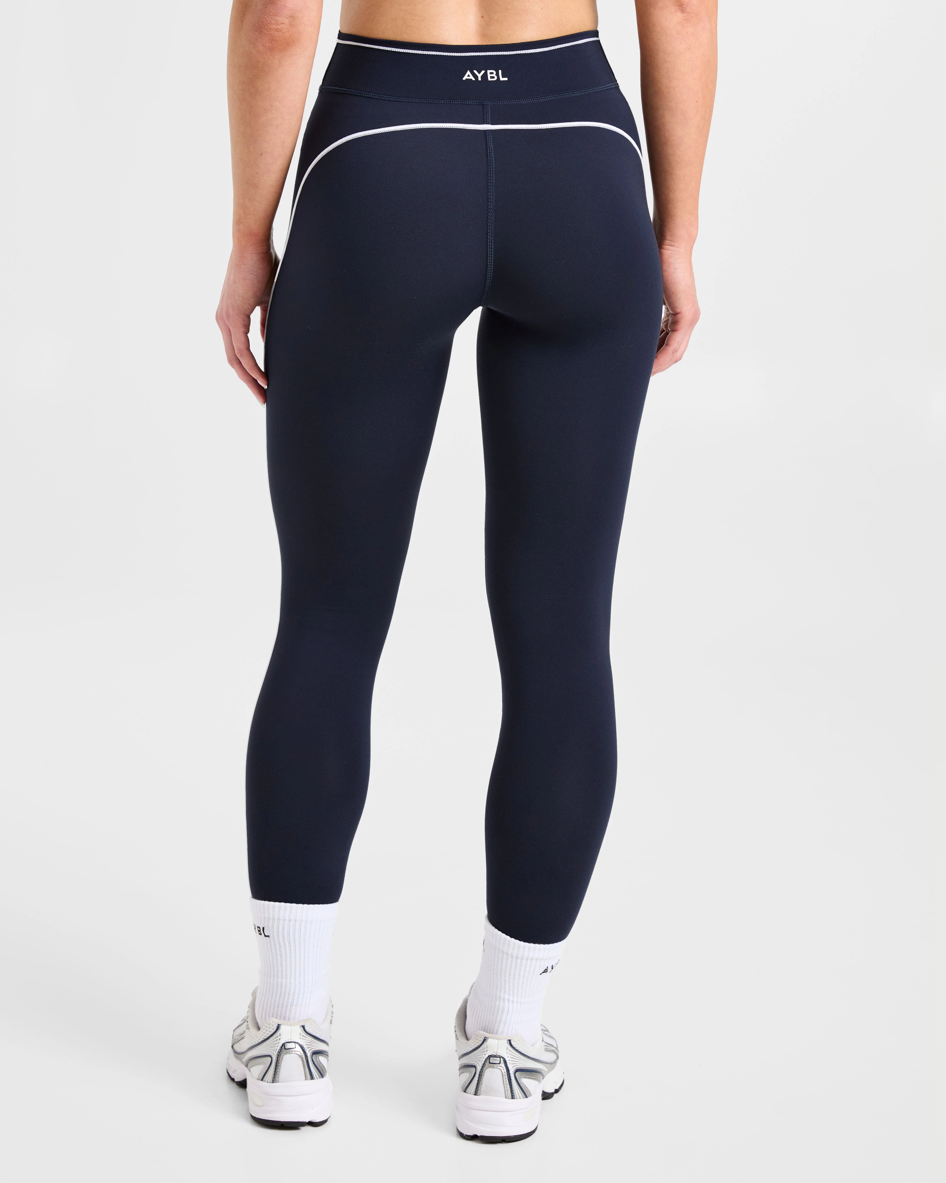 Form Leggings - Muted Navy - Image 2