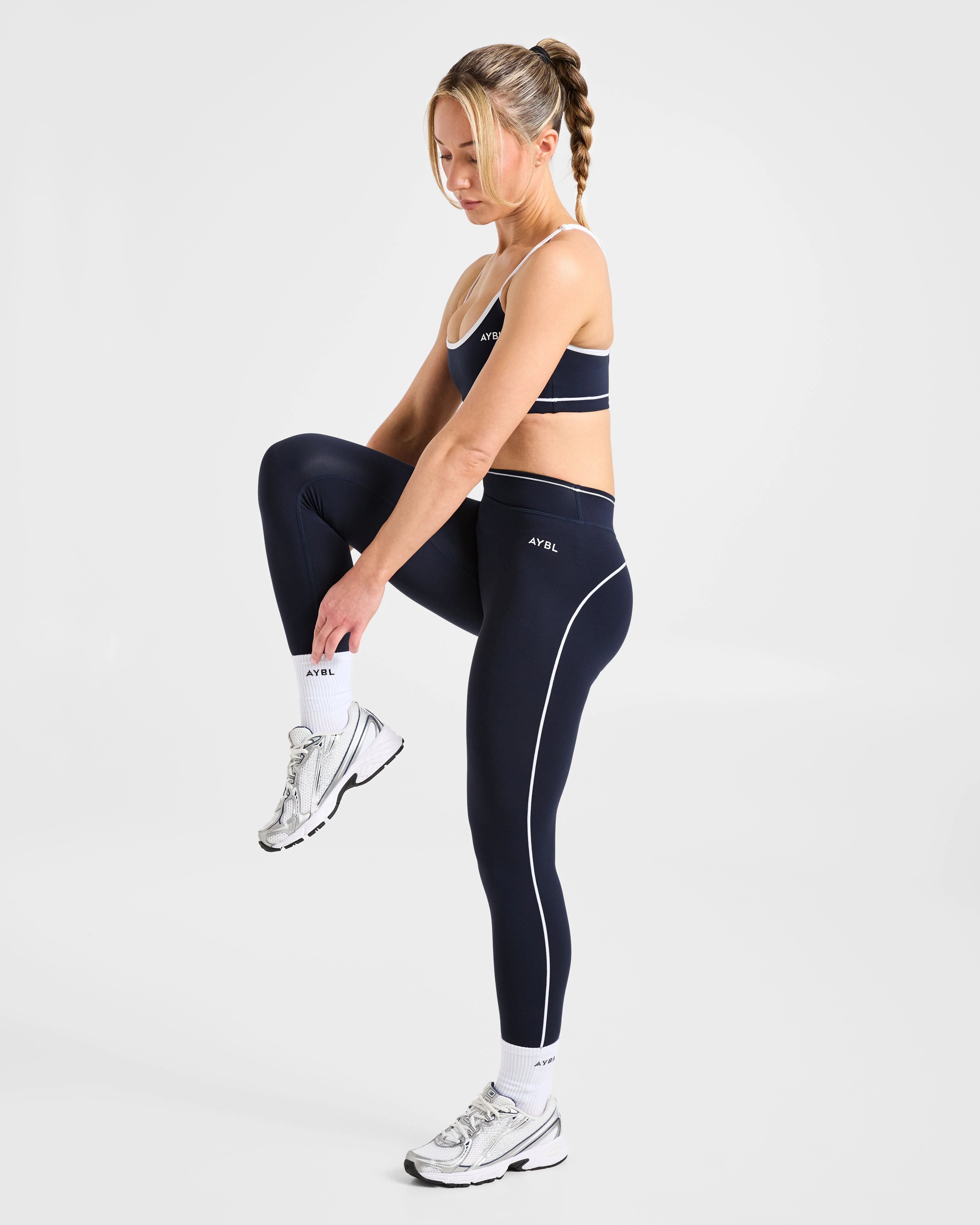 Form Leggings - Muted Navy - Image 7