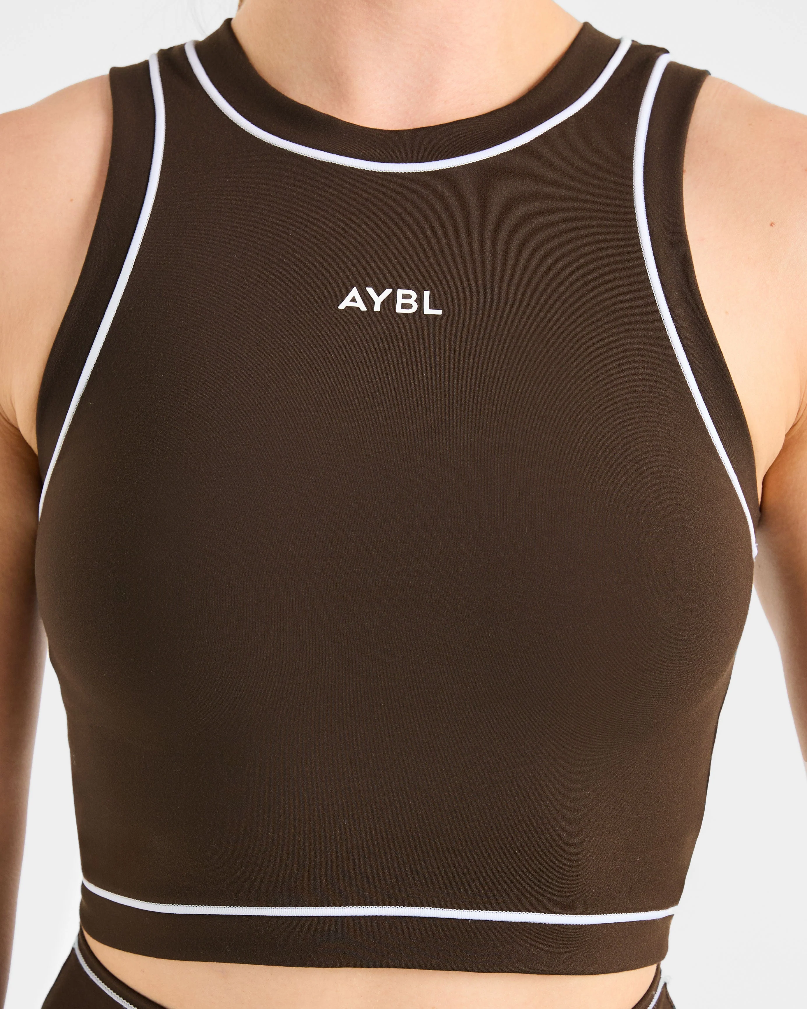 Form Tank Top - Coffee Bean - Image 5