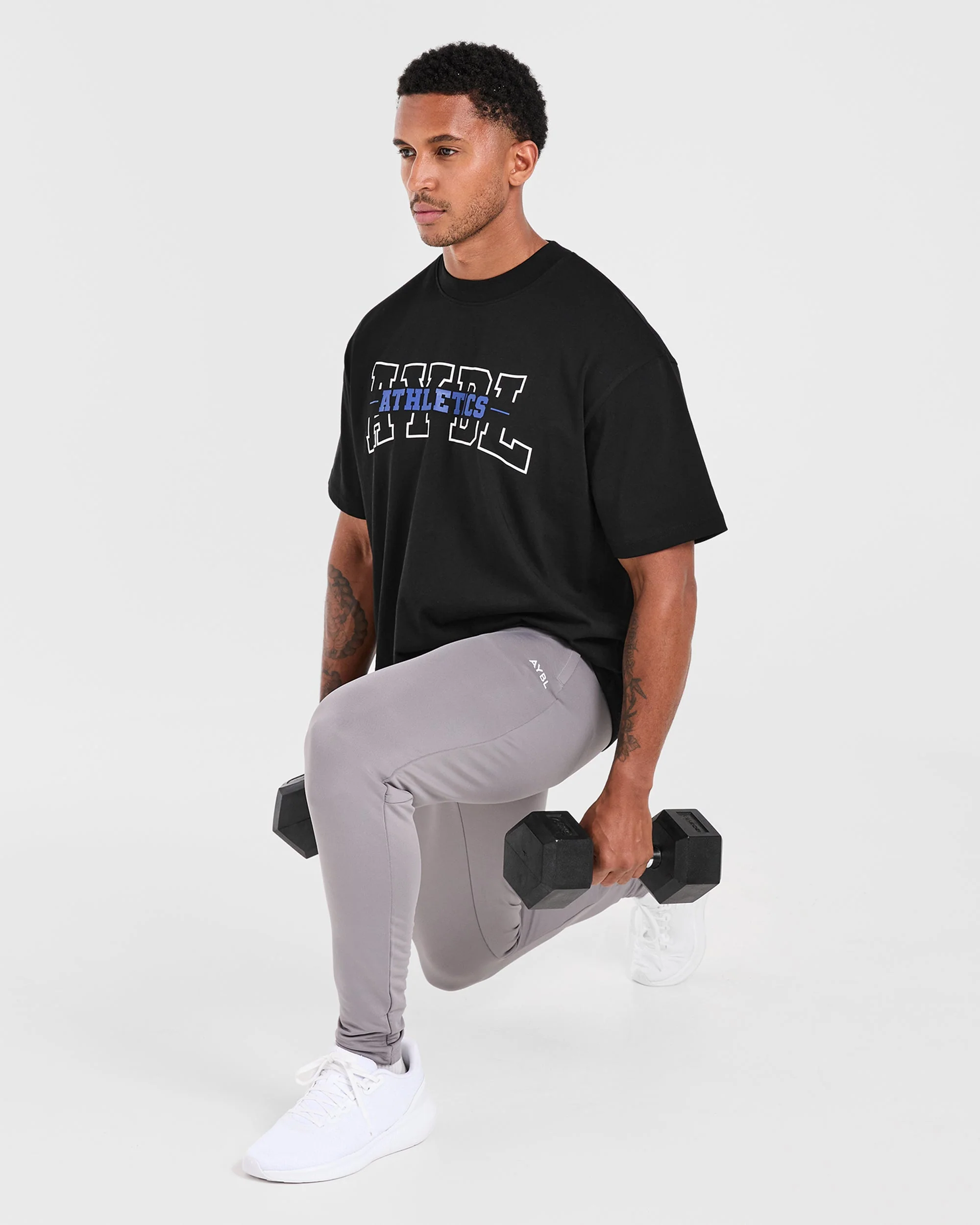Fraction Joggers - Light Gris - Image 8