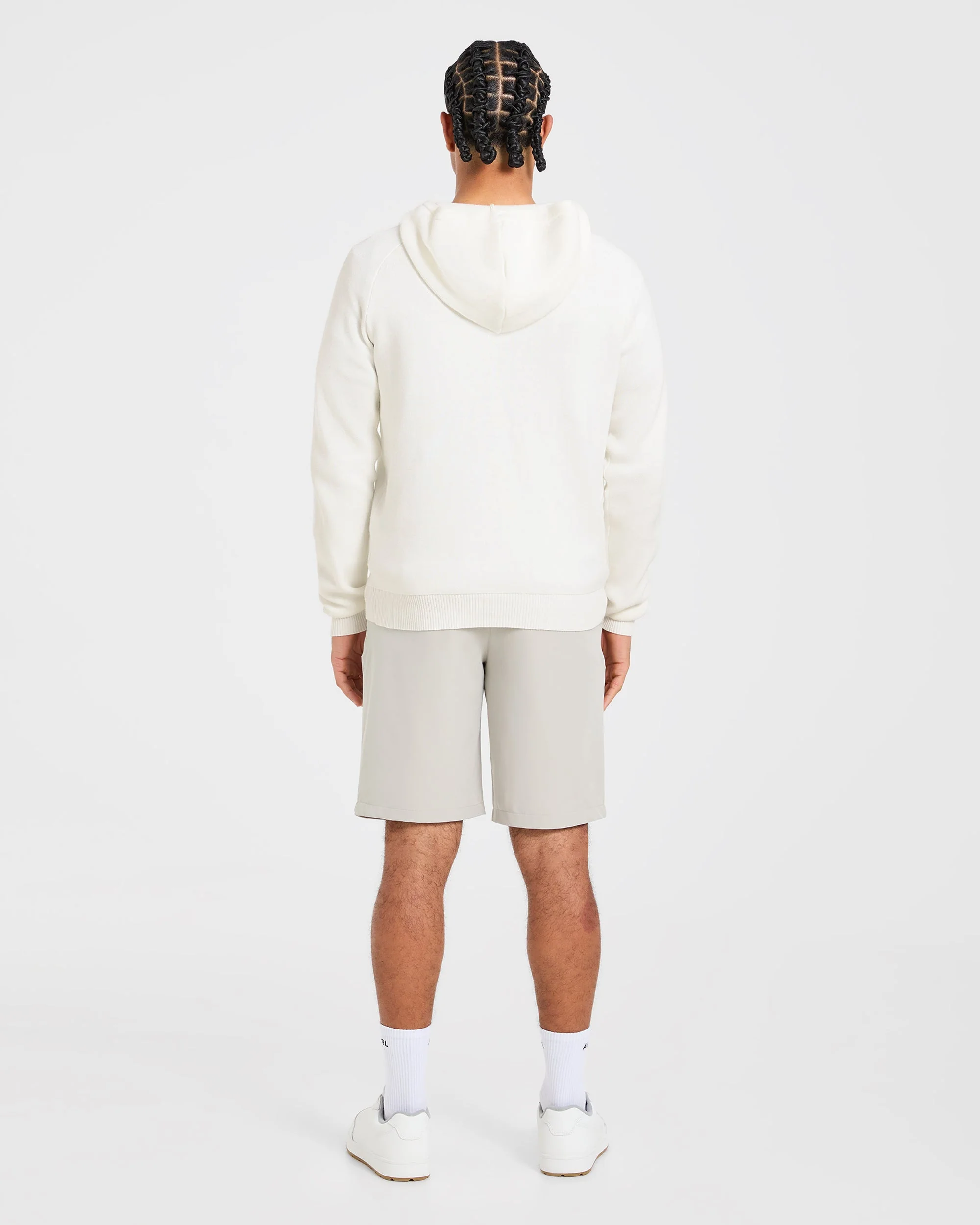 Golf Club Knitted Hoodie - Off Blanc - Image 4