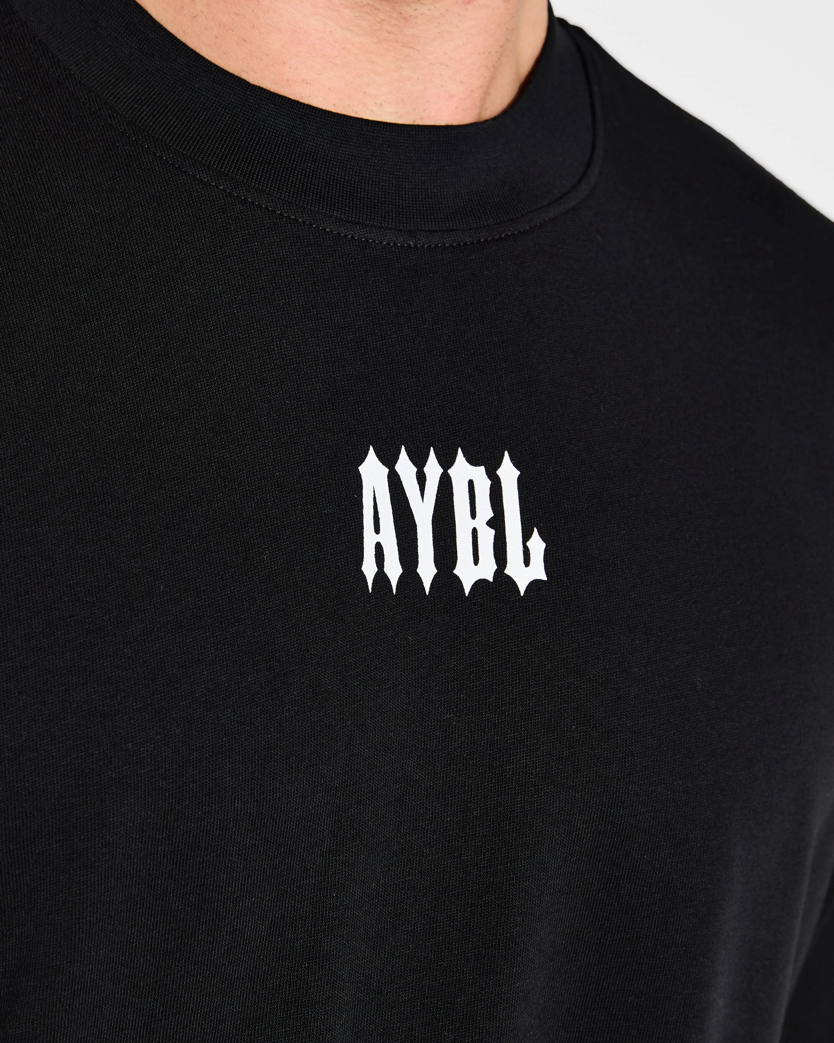 Hunt Your Goals Oversized T Shirt - Noir - Image 5