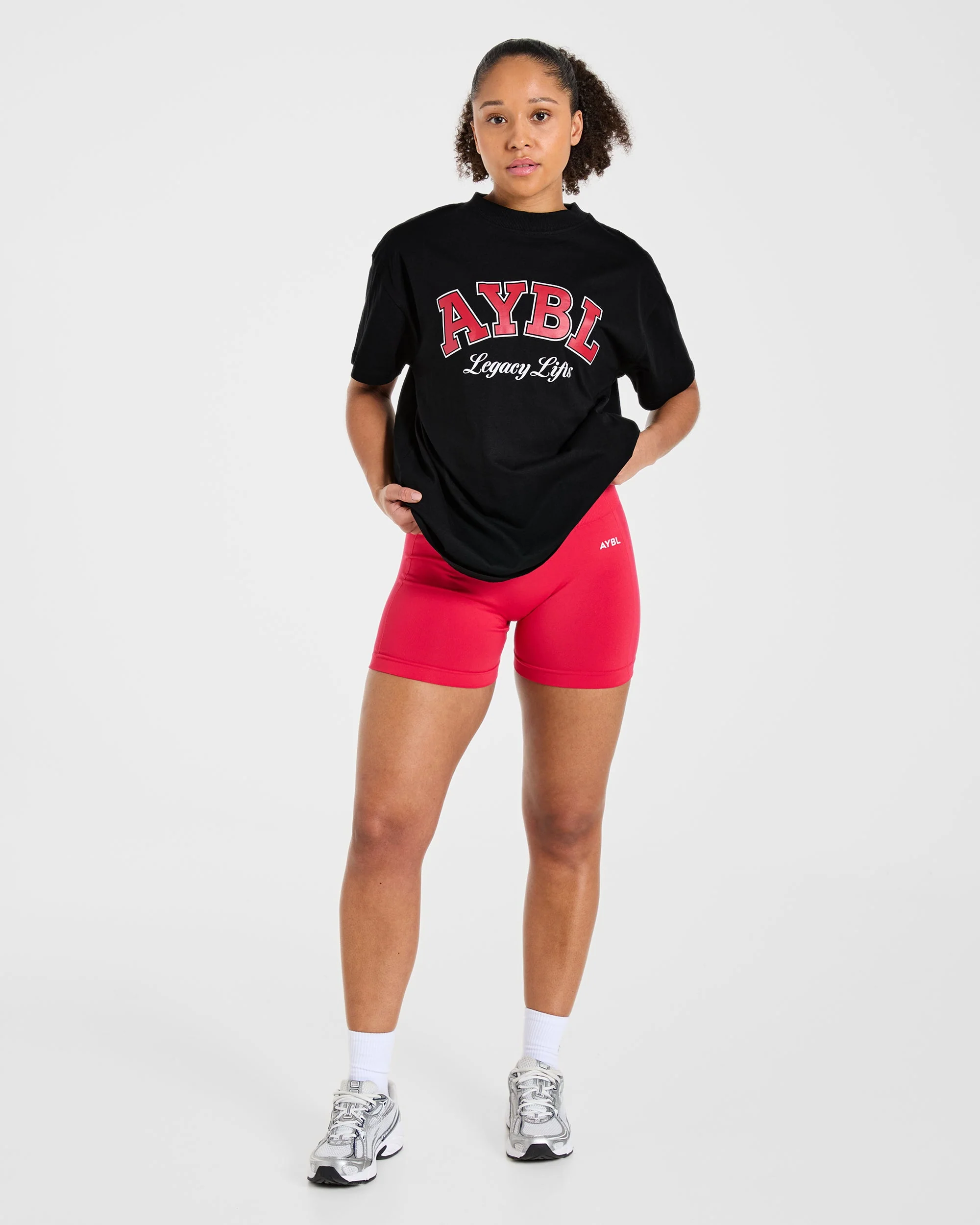 Legacy Lifts Oversized T Shirt - Black - Image 6