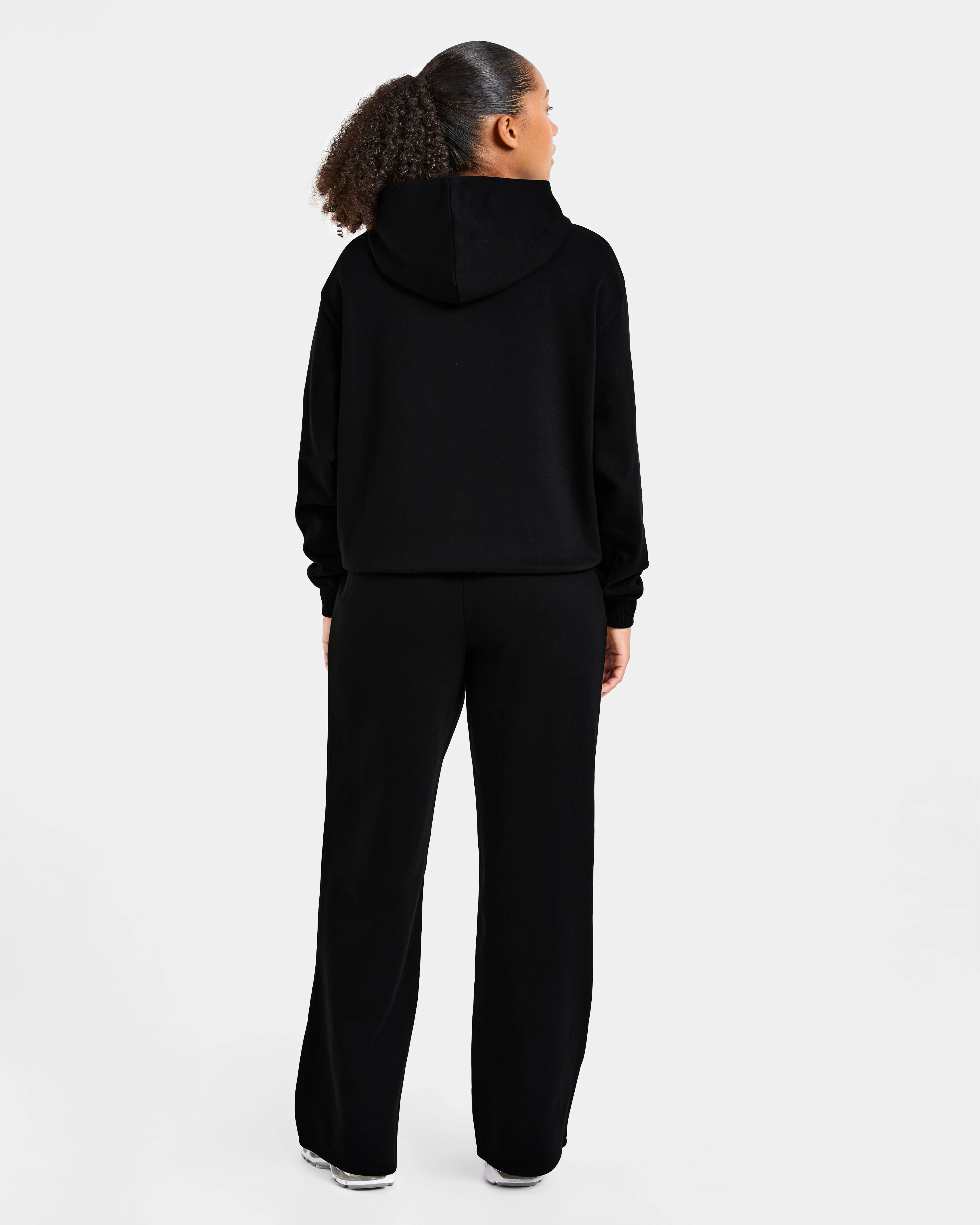 Lifestyle Oversized Hoodie - Noir - Image 4