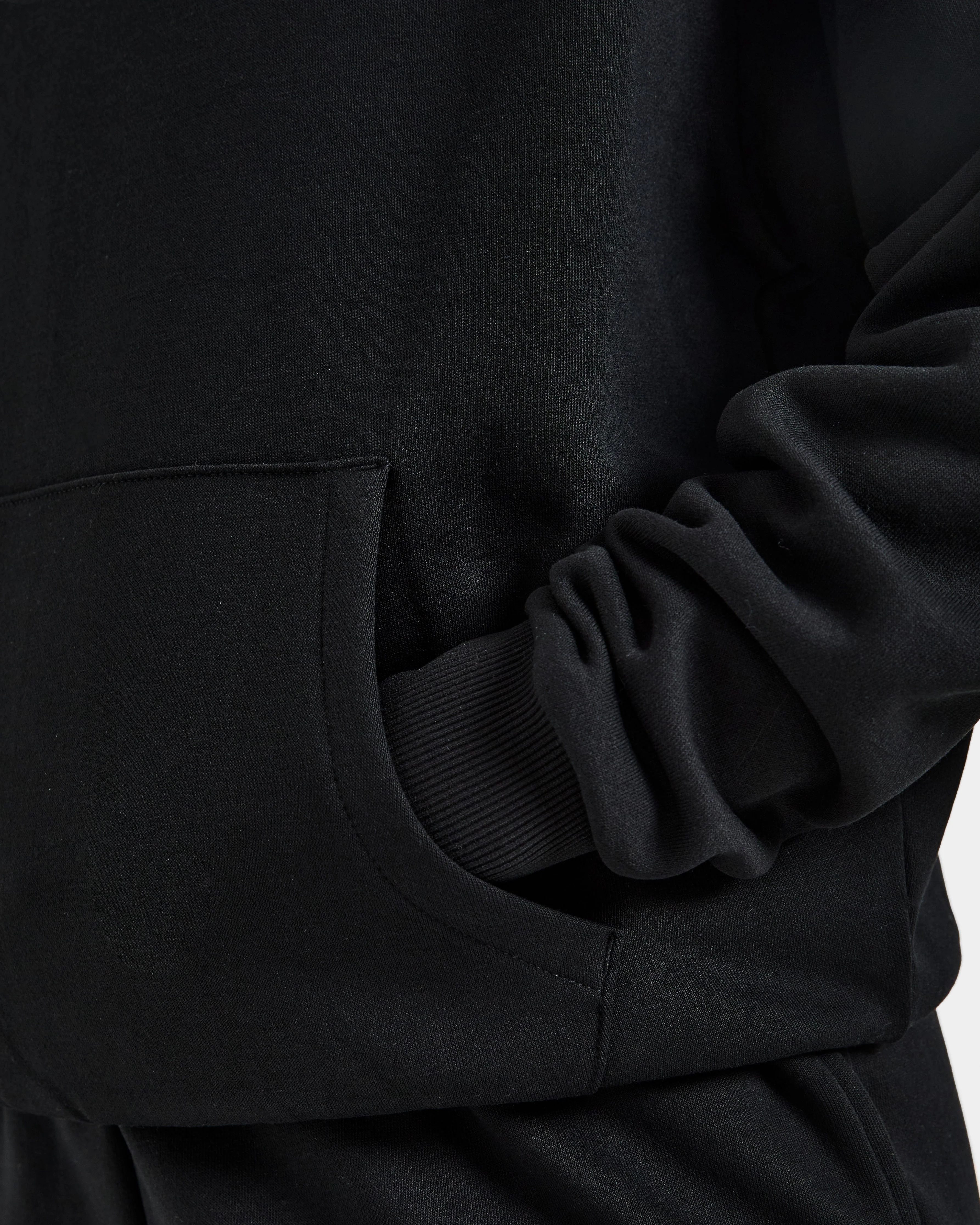 Lifestyle Oversized Hoodie - Noir - Image 6