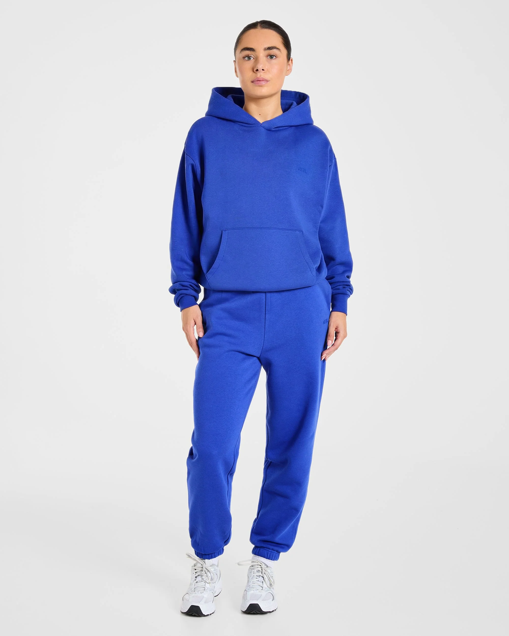 Lifestyle Oversized Hoodie - Cobalt - Image 3