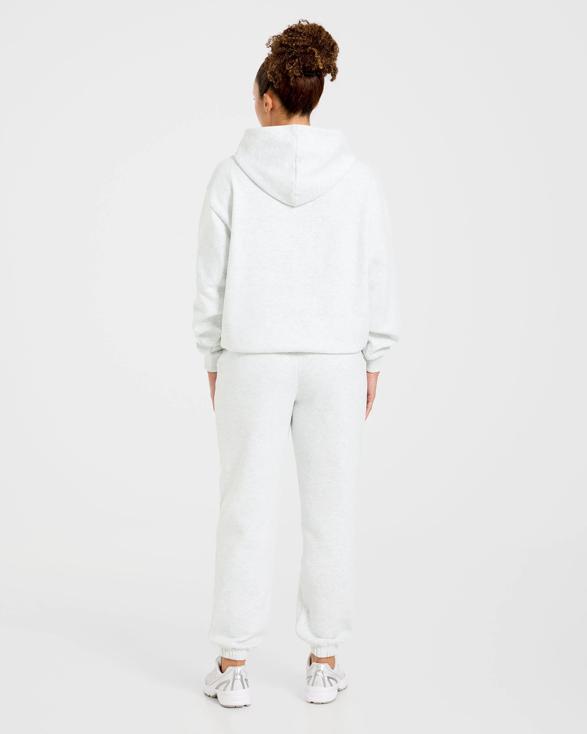 Lifestyle Oversized Hoodie - Heather Gris - Image 4