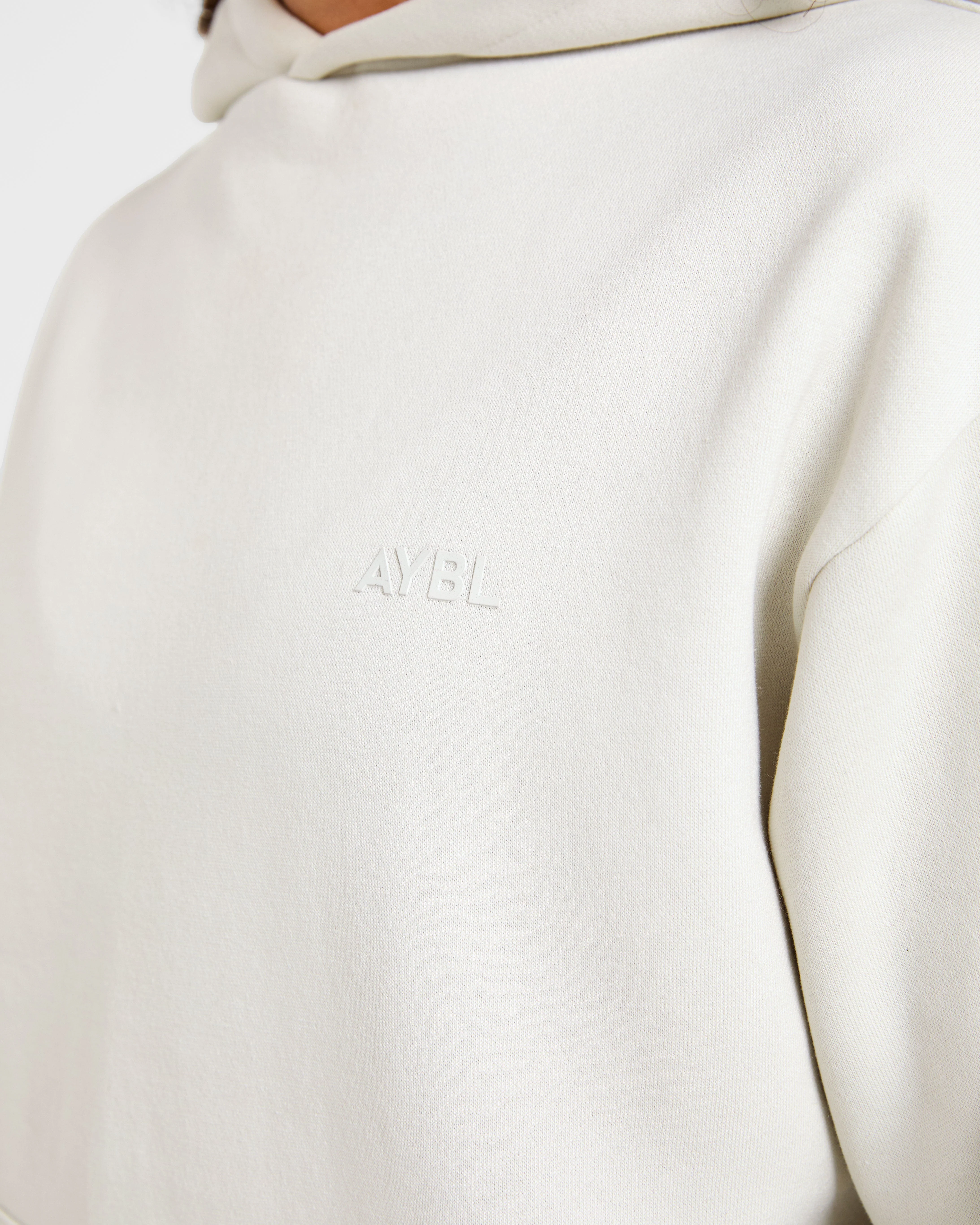 Lifestyle Oversized Hoodie - Off Blanc - Image 5