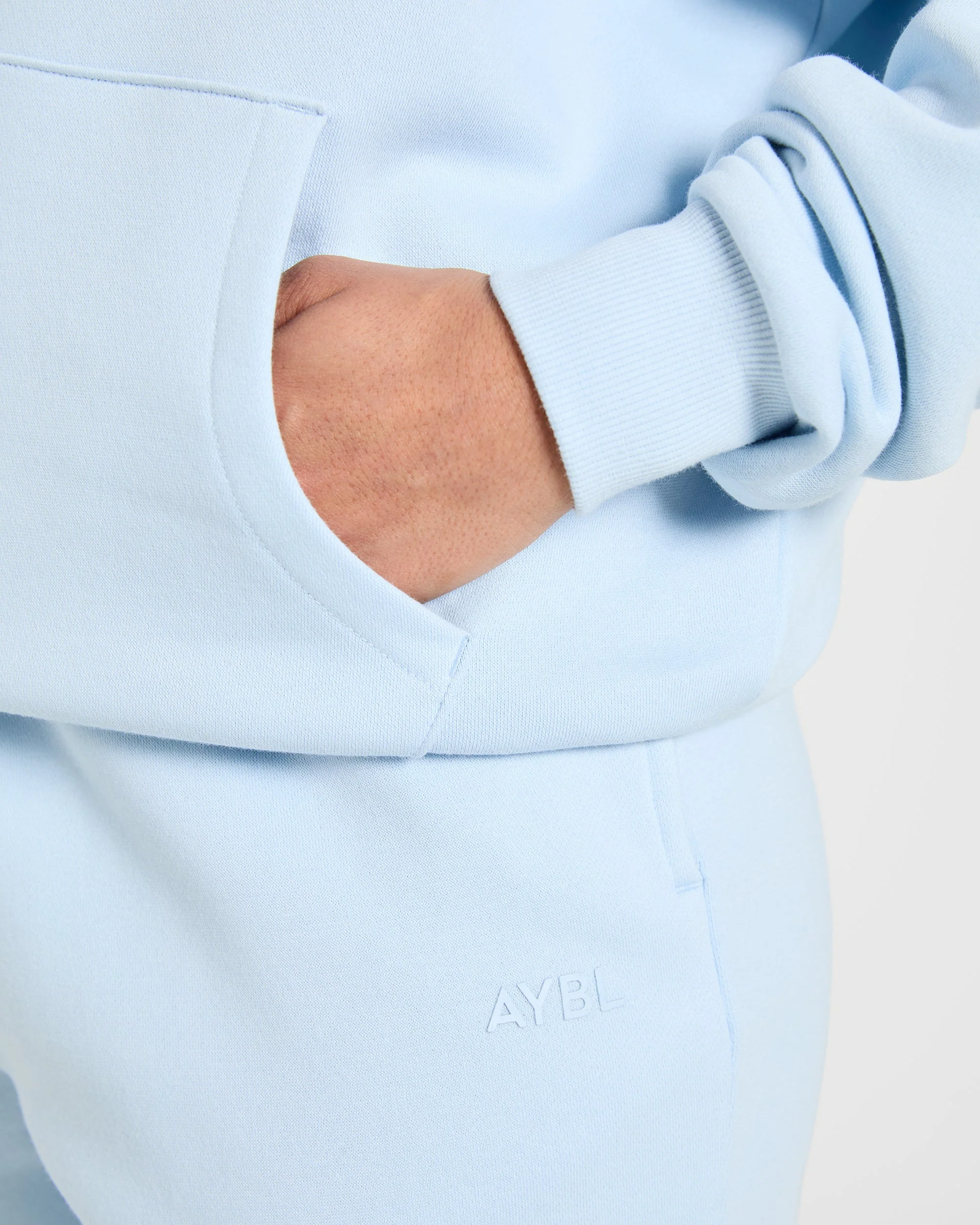 Lifestyle Oversized Hoodie - Spring Bleu - Image 6