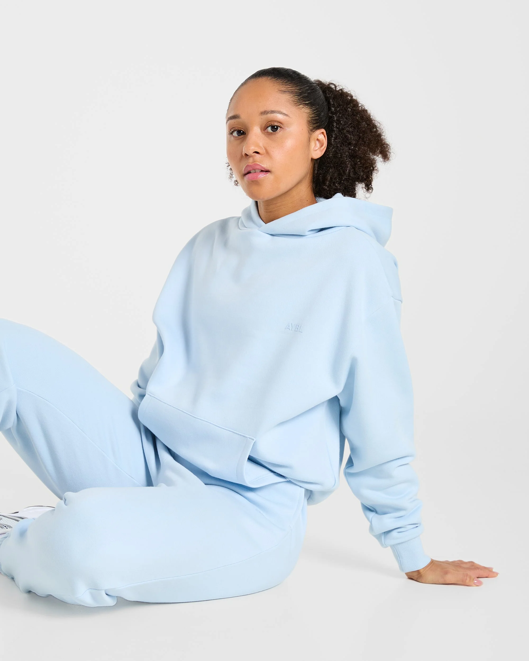 Lifestyle Oversized Hoodie - Spring Bleu - Image 7