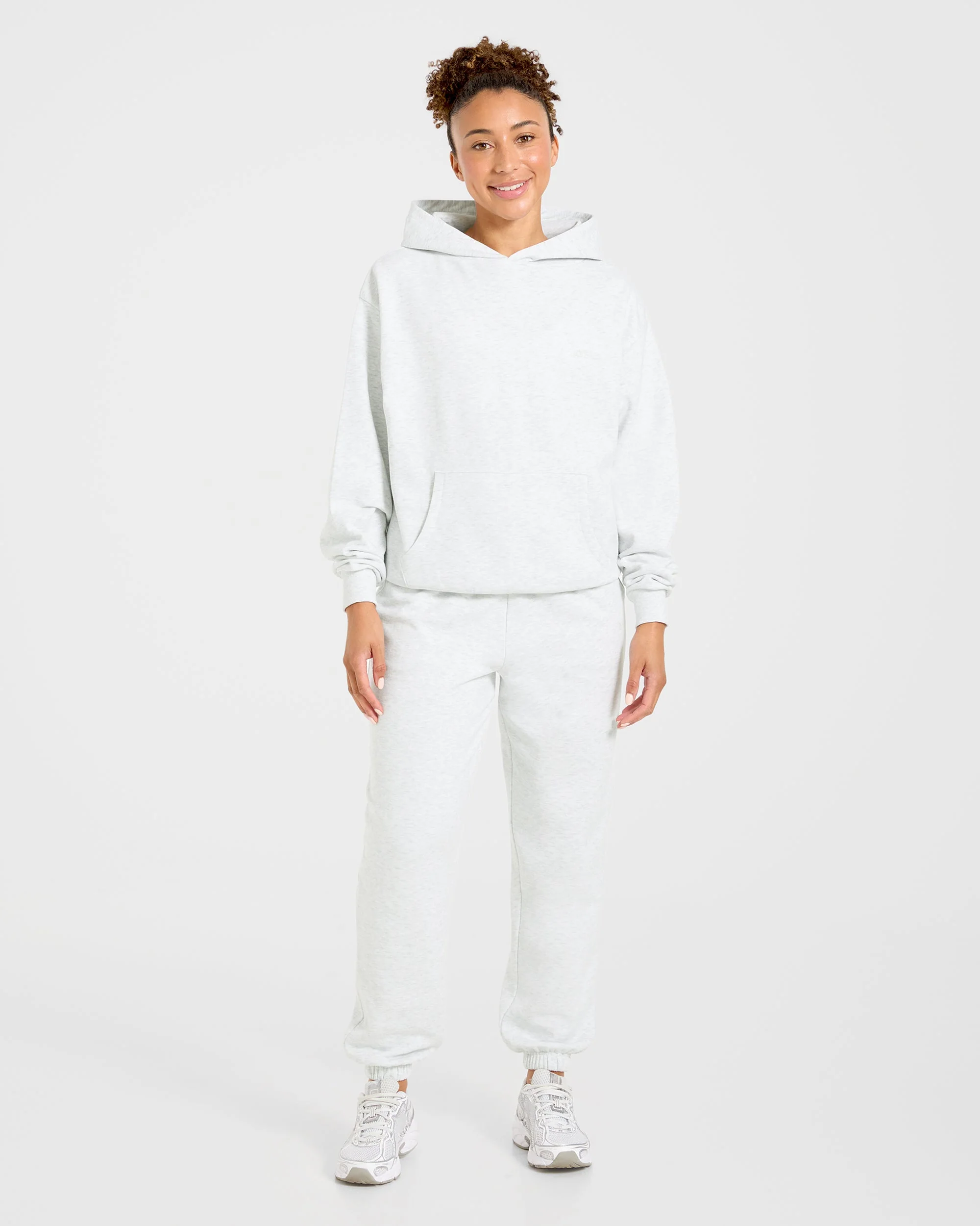 Lifestyle Oversized Joggers - Heather Gris - Image 3