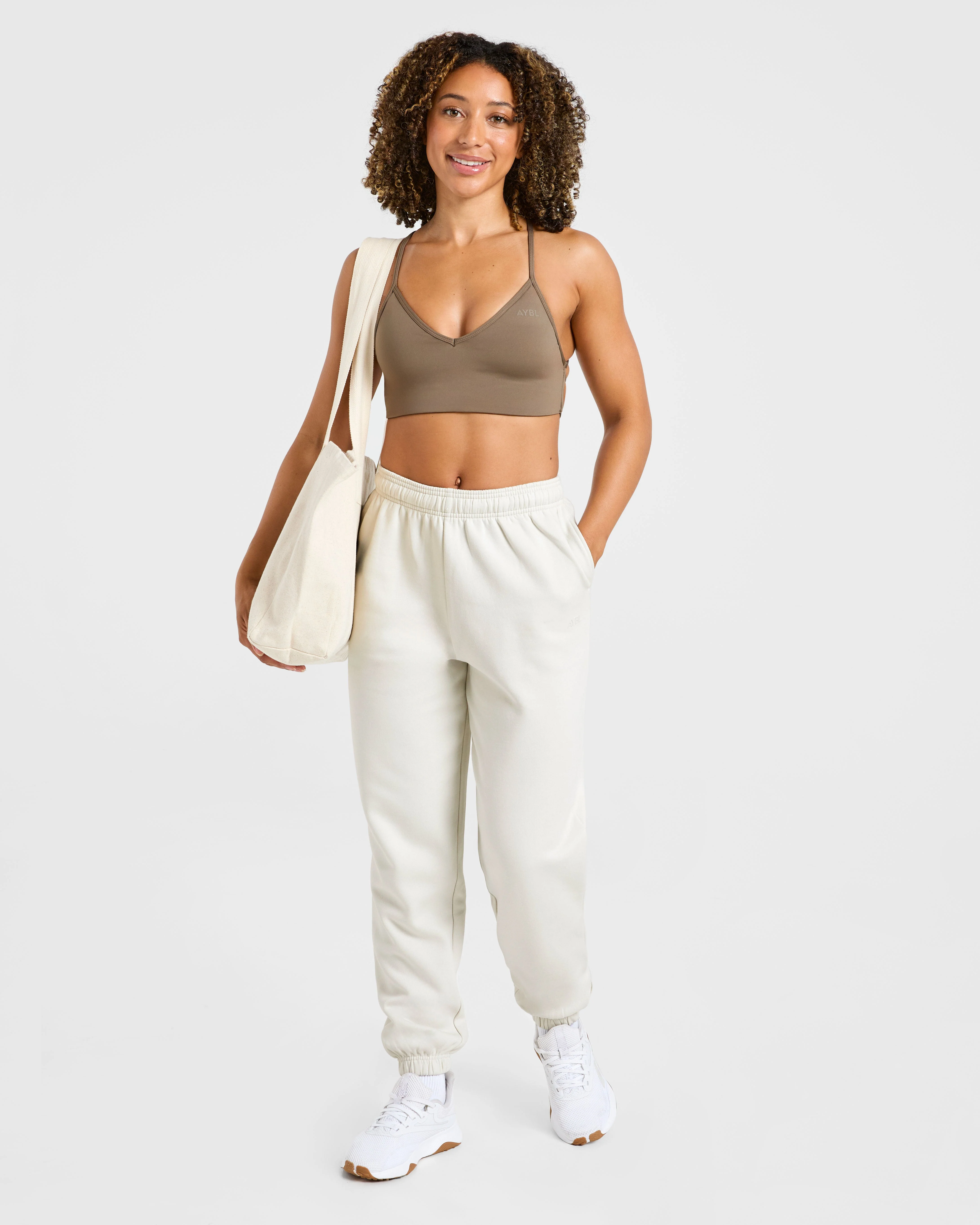 Lifestyle Oversized Joggers - Off Blanc - Image 8