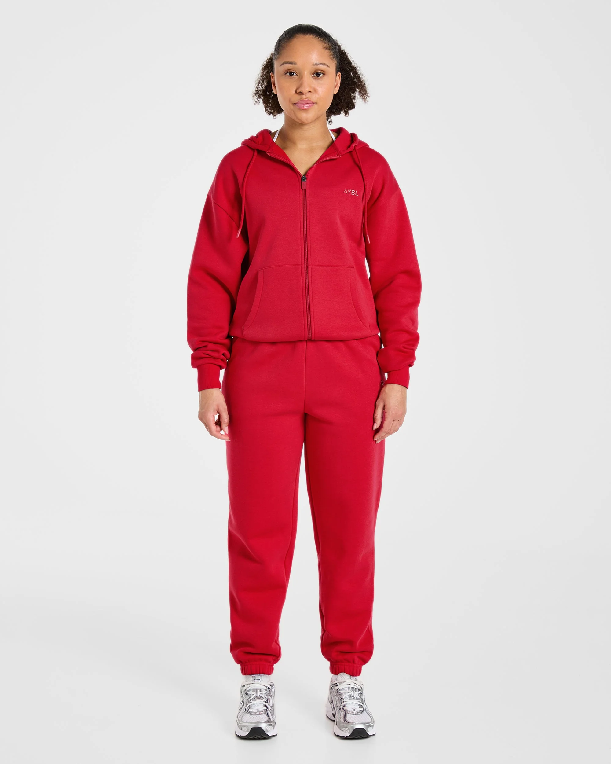 Lifestyle Oversized Joggers - Rouge - Image 3