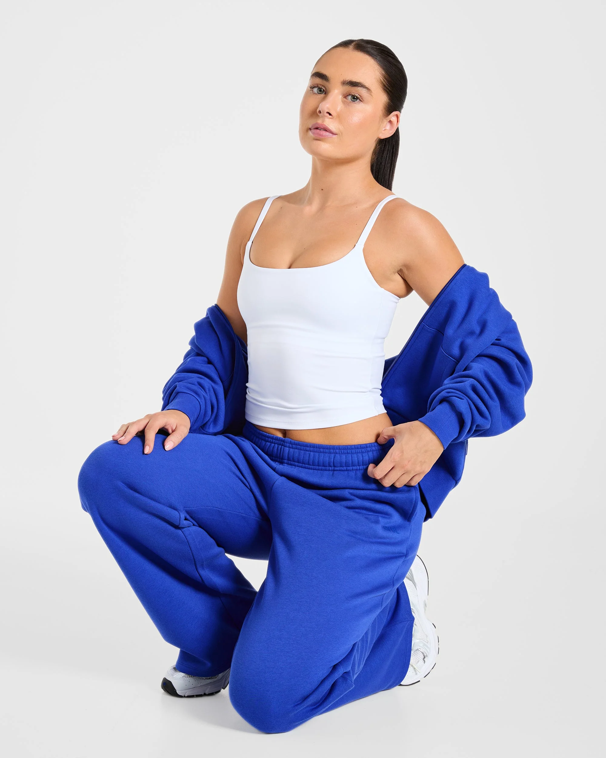 Lifestyle Oversized Straight Leg Joggers - Cobalt - Image 7