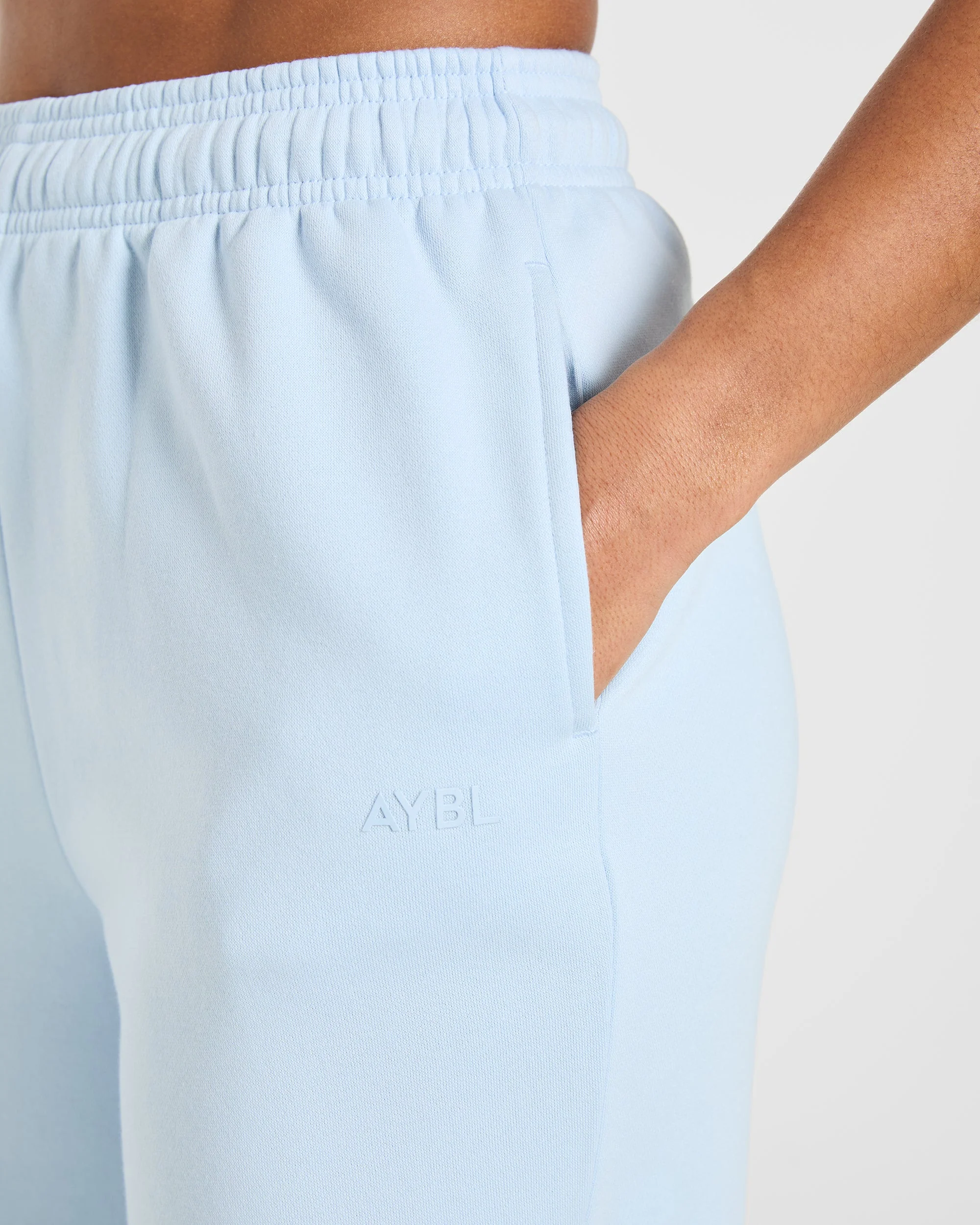 Lifestyle Oversized Straight Leg Joggers - Spring Bleu - Image 5