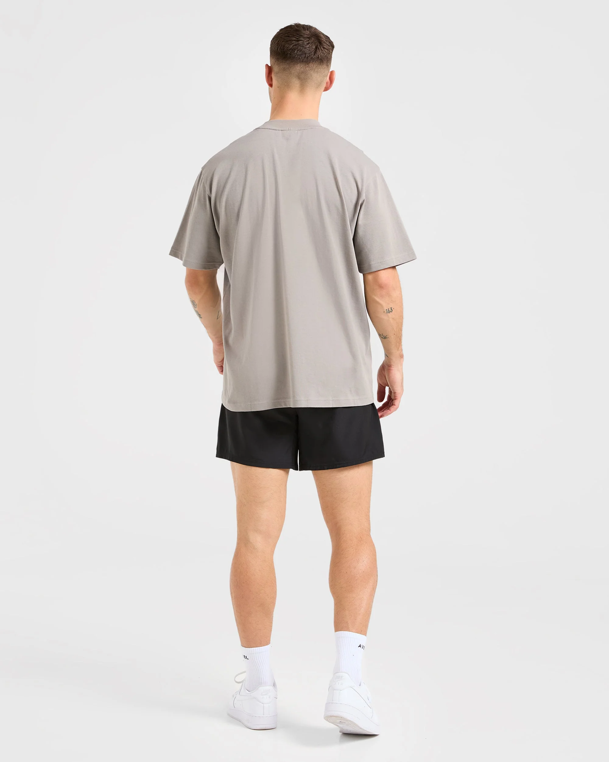 Lift Club Oversized T Shirt - Fog - Image 5