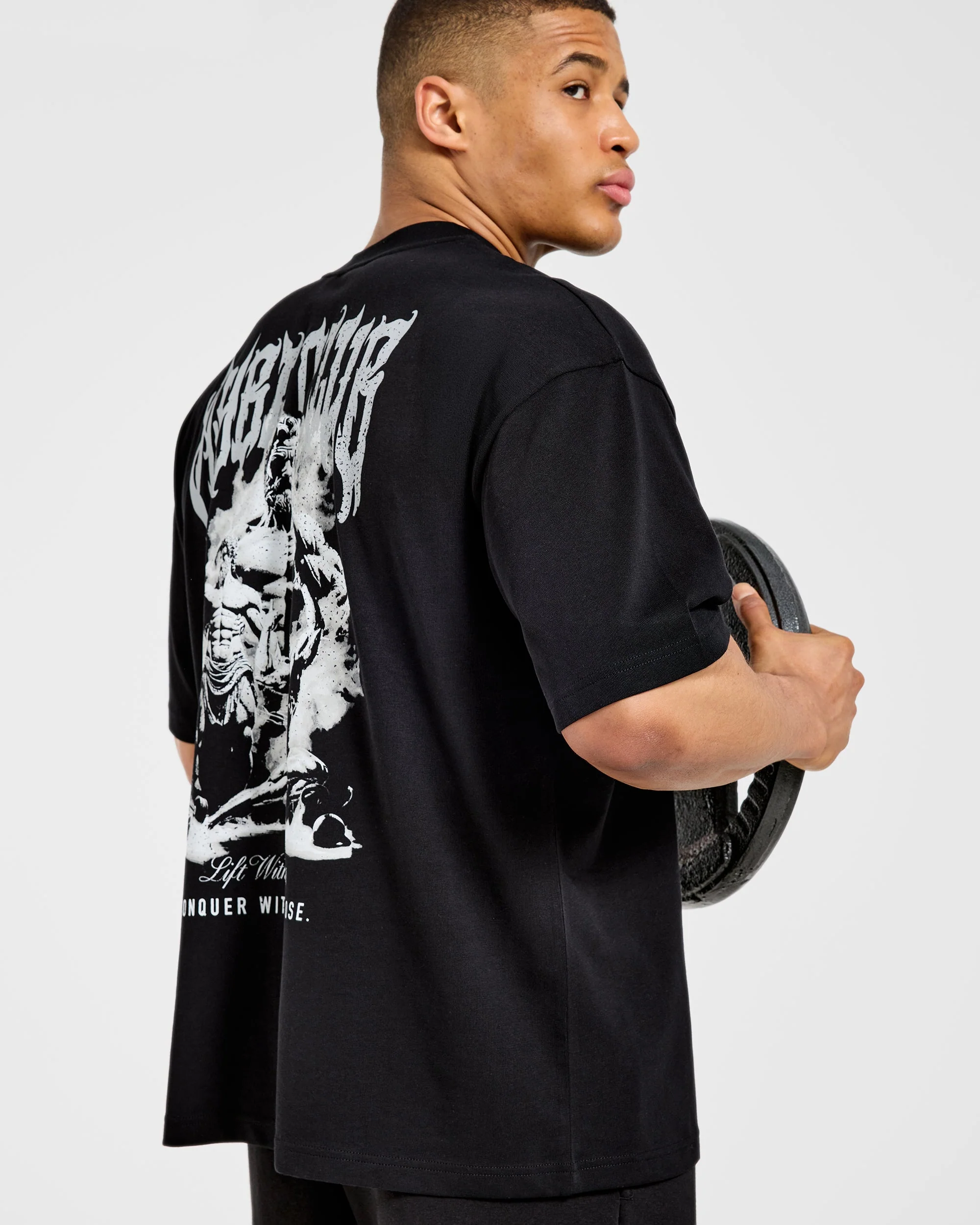 Lift Forge Oversized T Shirt - Noir - Image 7