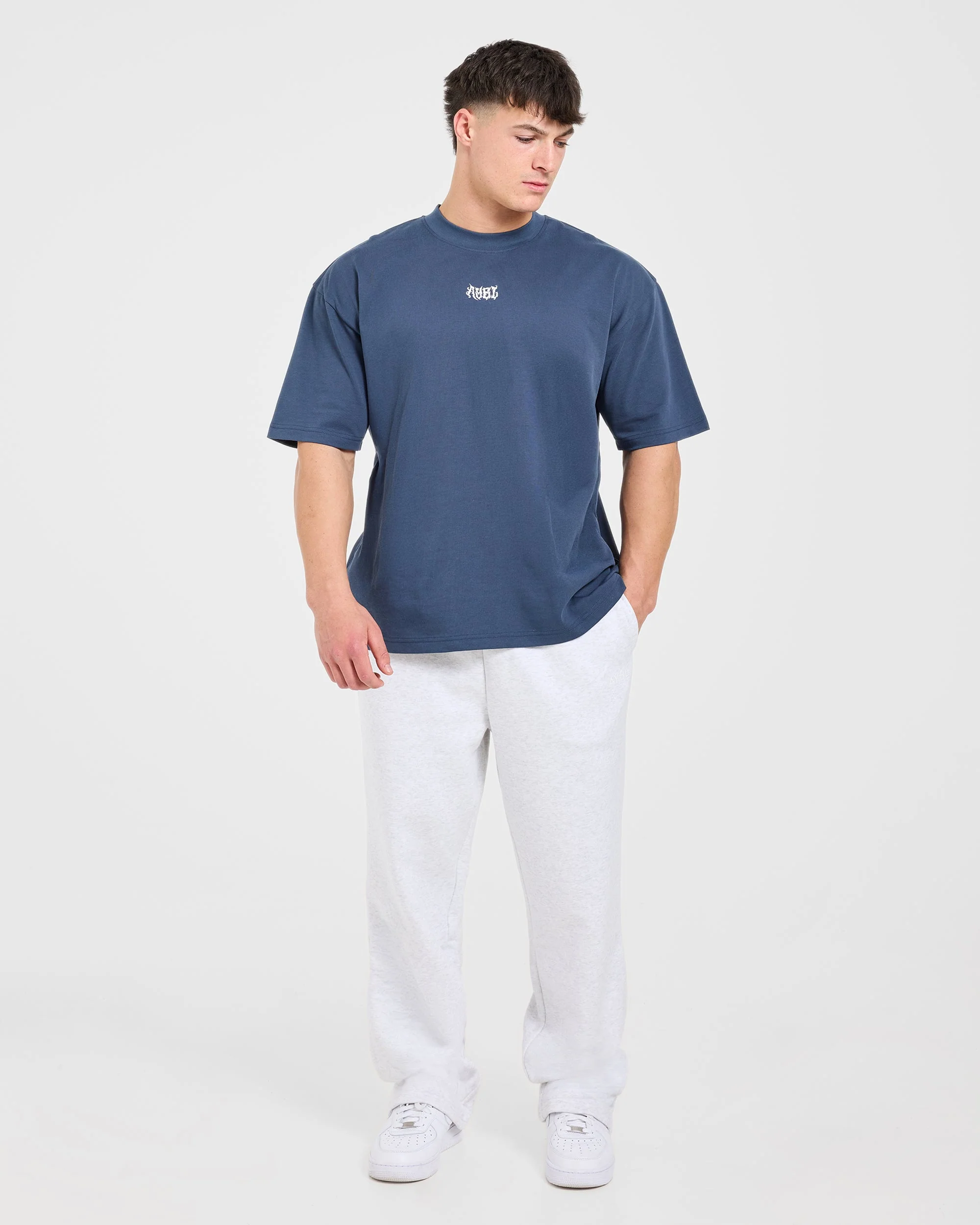 Lift Forge Oversized T Shirt - Slate Navy - Image 3