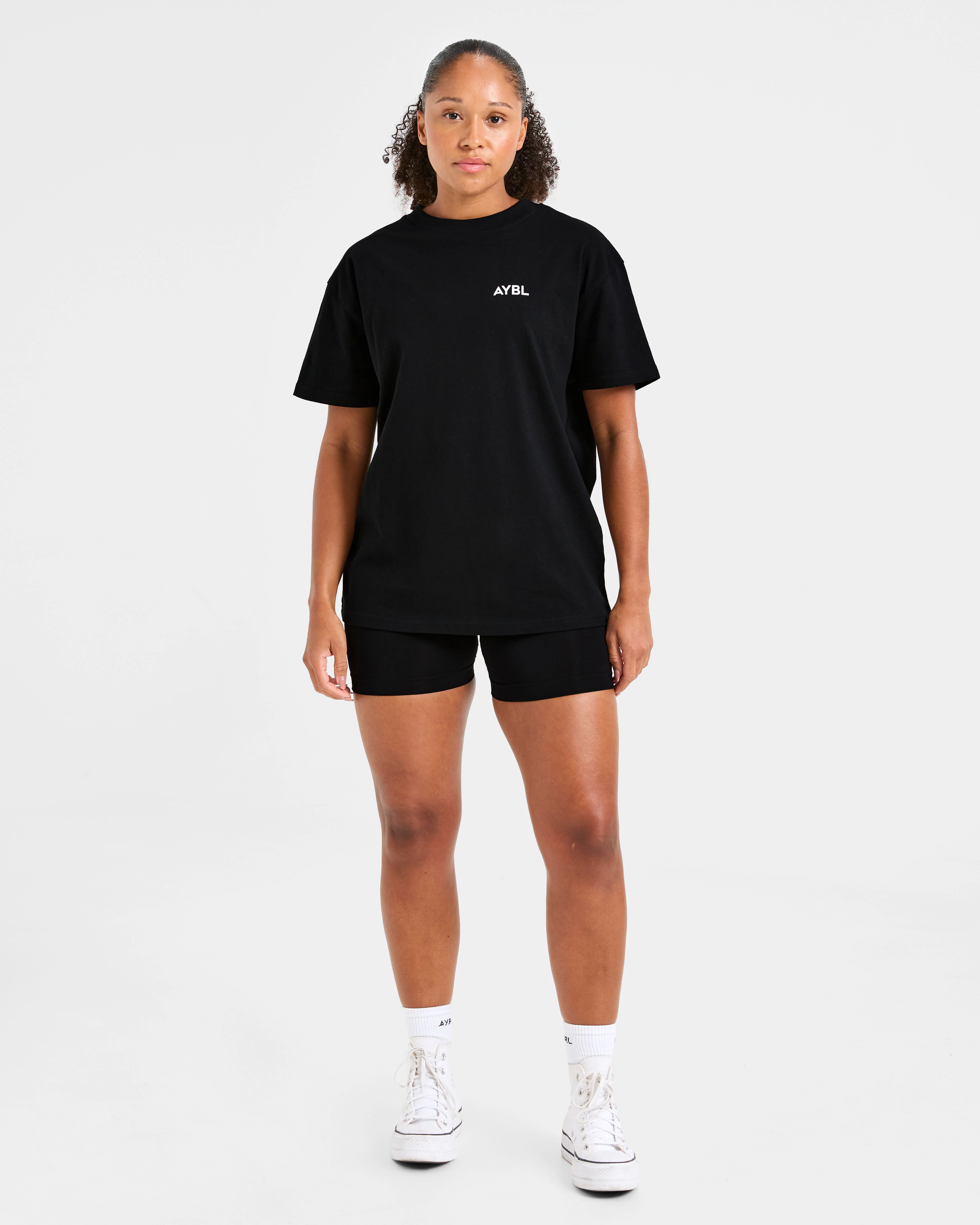 Lift Graphic Oversized T Shirt - Noir - Image 3