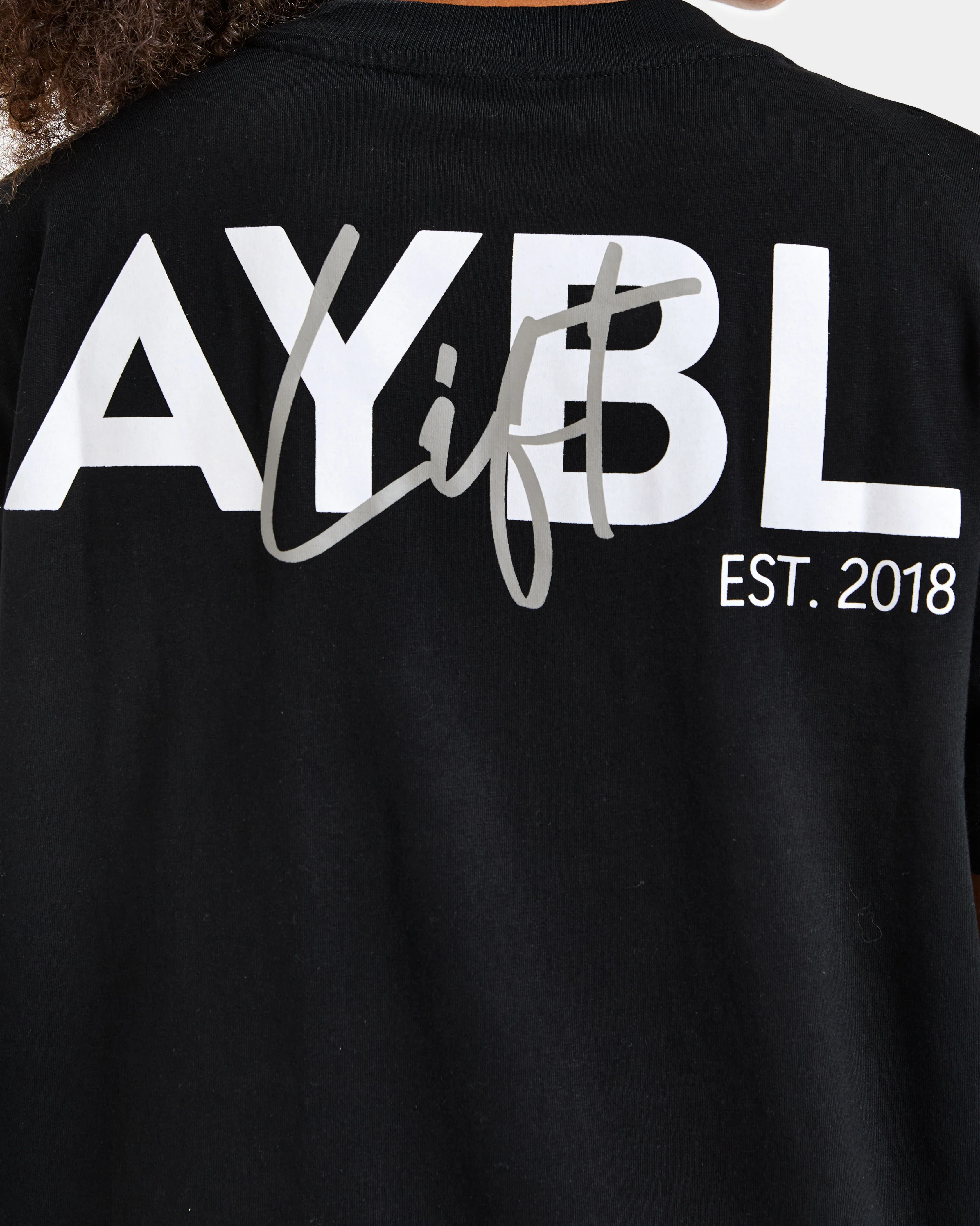 Lift Graphic Oversized T Shirt - Noir - Image 6