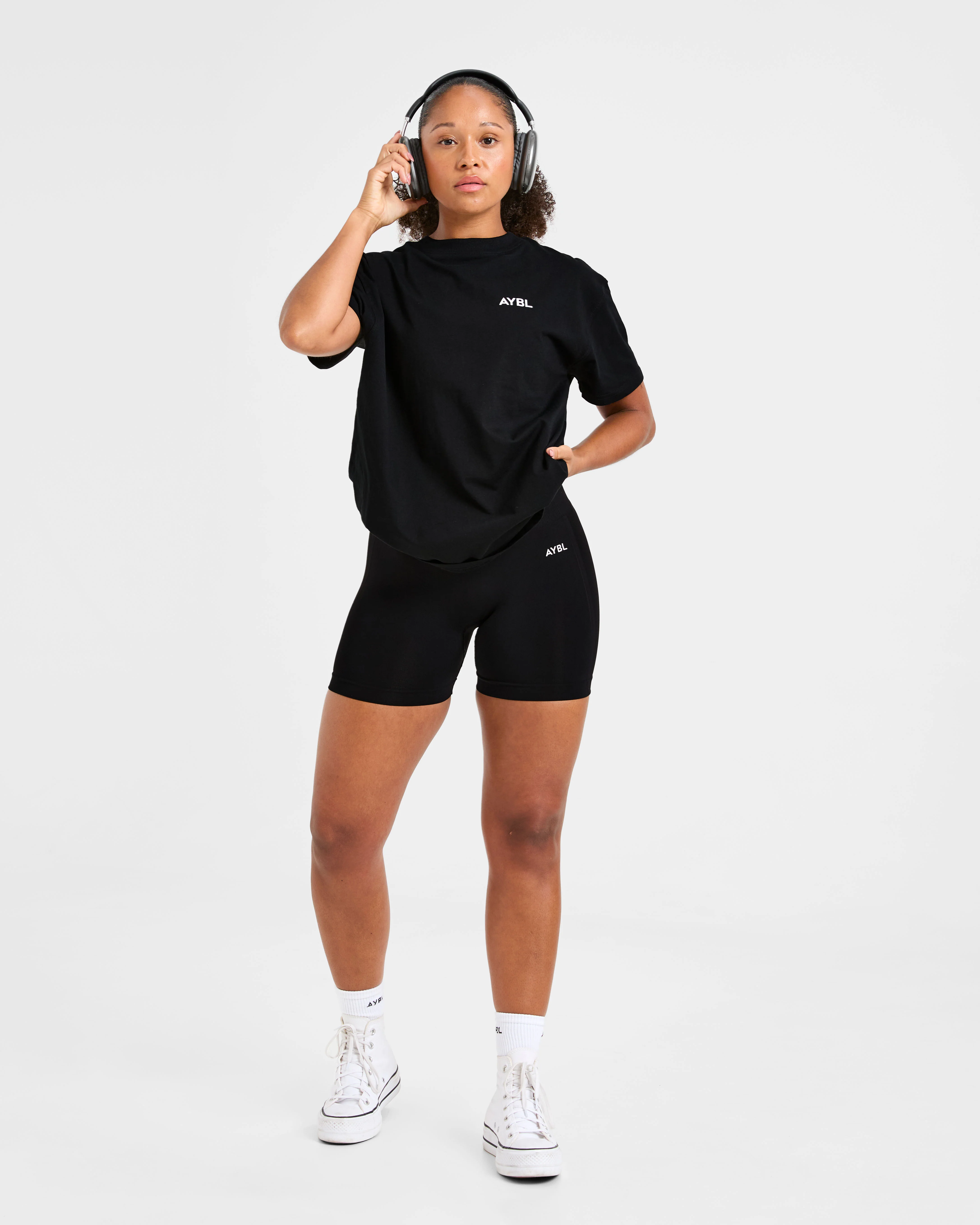 Lift Graphic Oversized T Shirt - Noir - Image 7