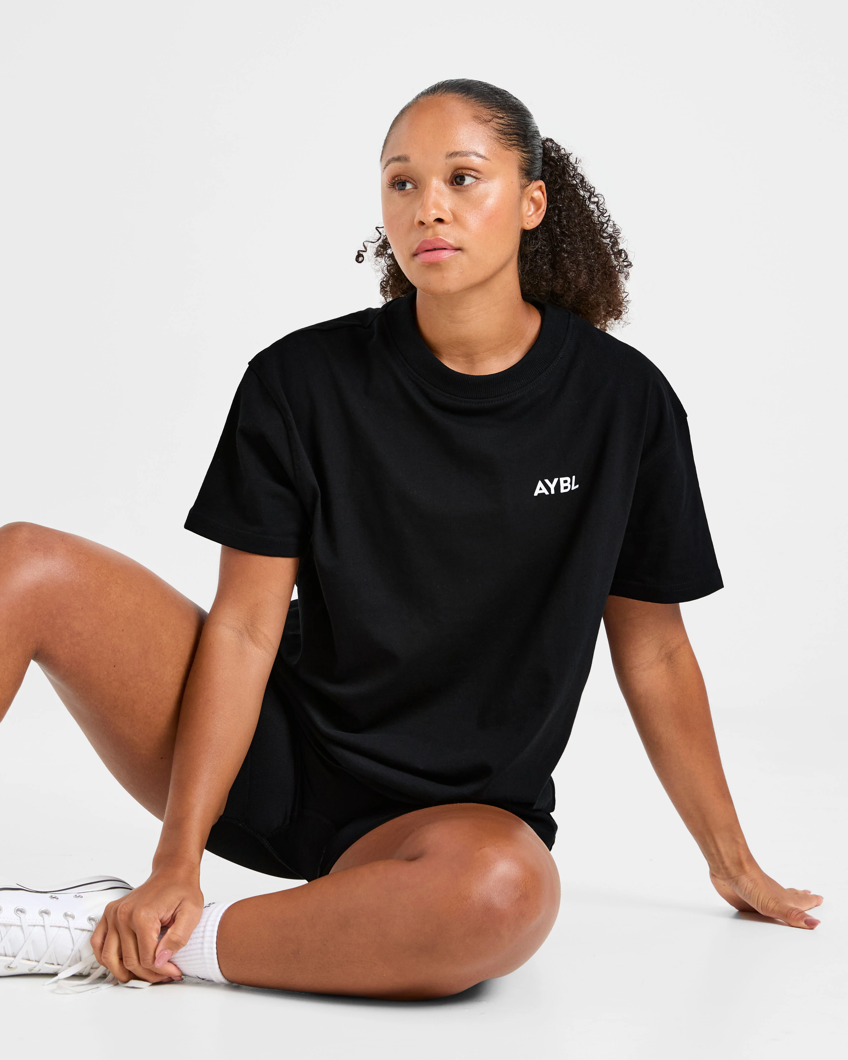Lift Graphic Oversized T Shirt - Noir - Image 8