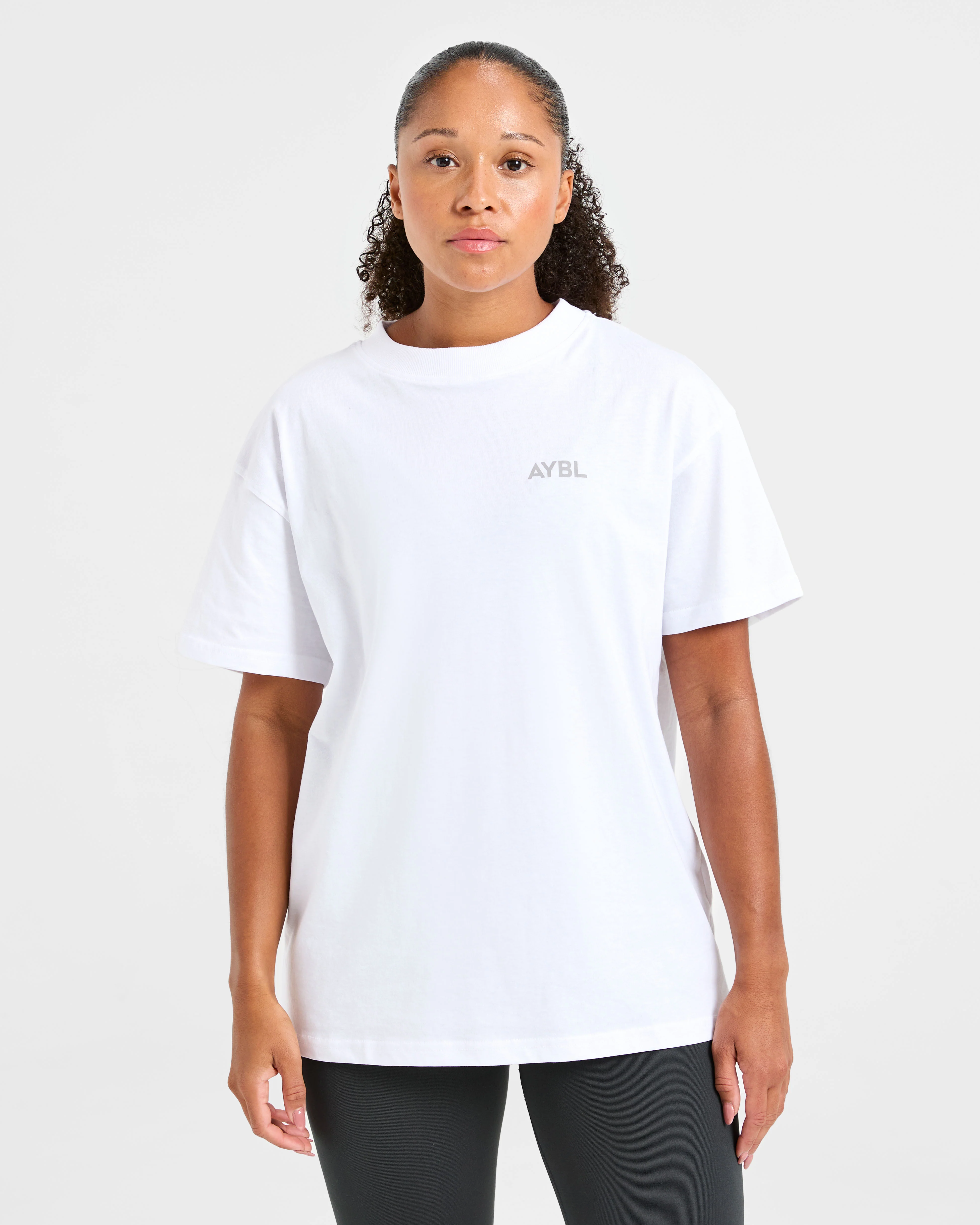 Lift Graphic Oversized T Shirt - Blanc - Image 2