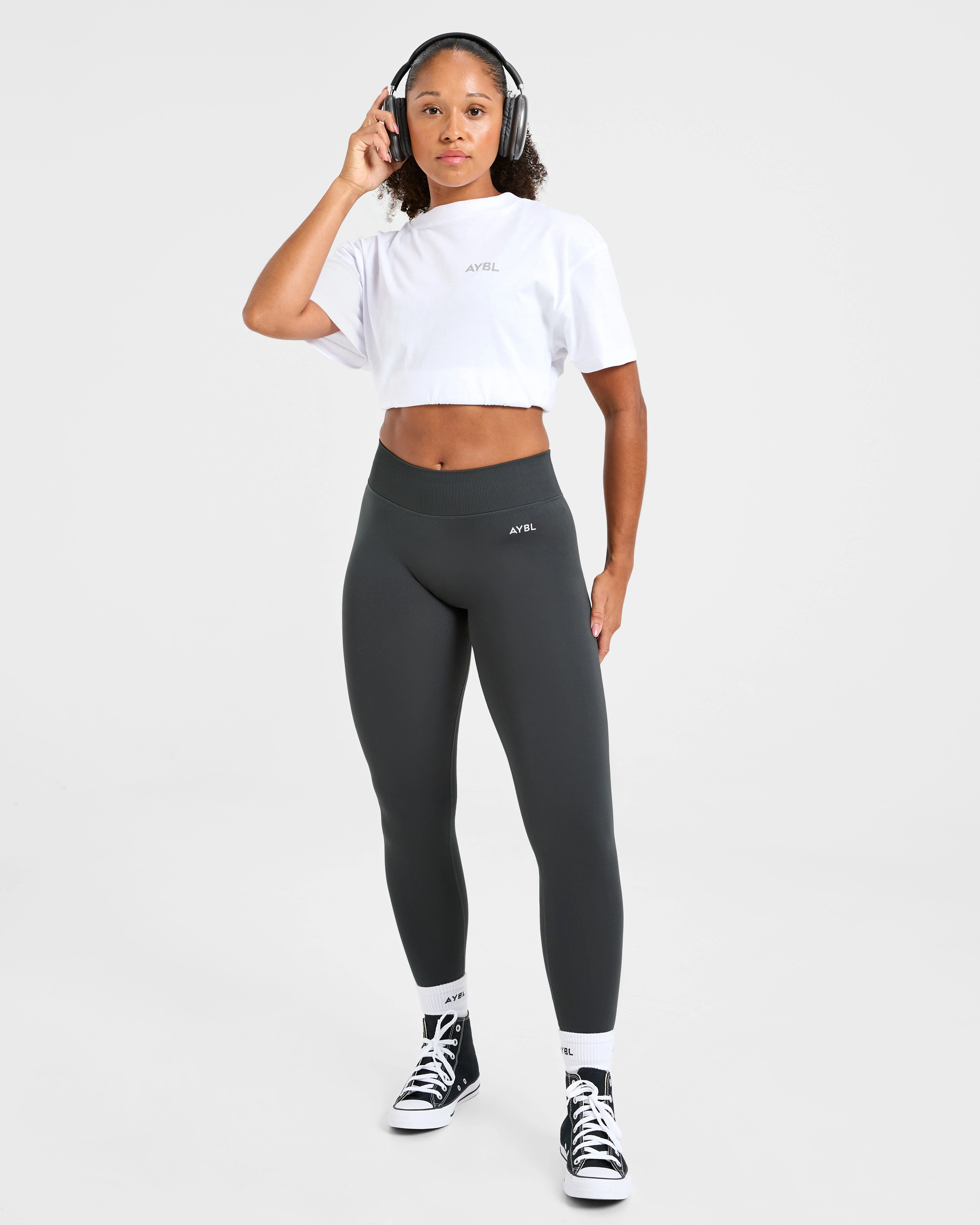 Lift Graphic Oversized T Shirt - Blanc - Image 7