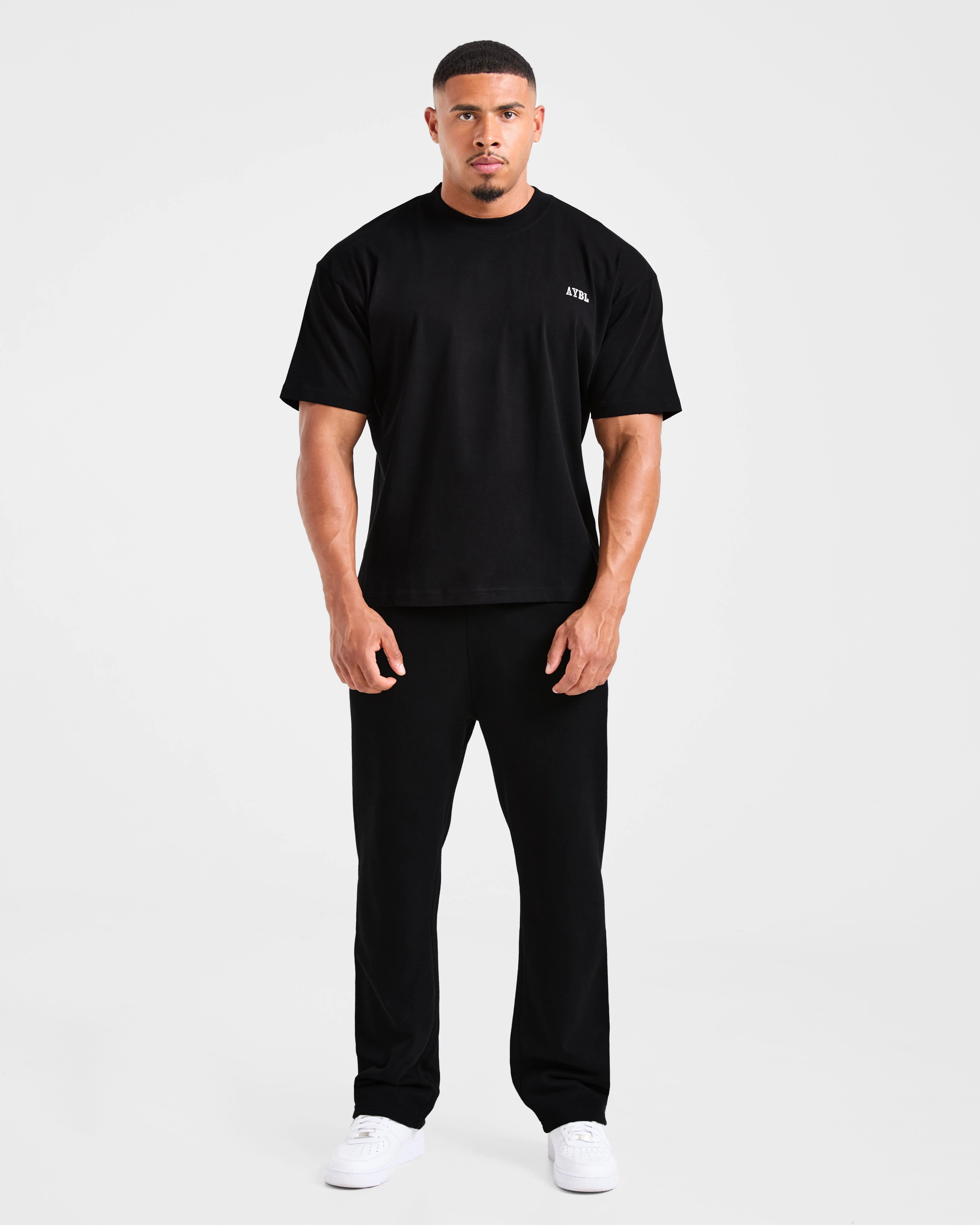 Lifting Essentials Oversized T Shirt - Noir - Image 3