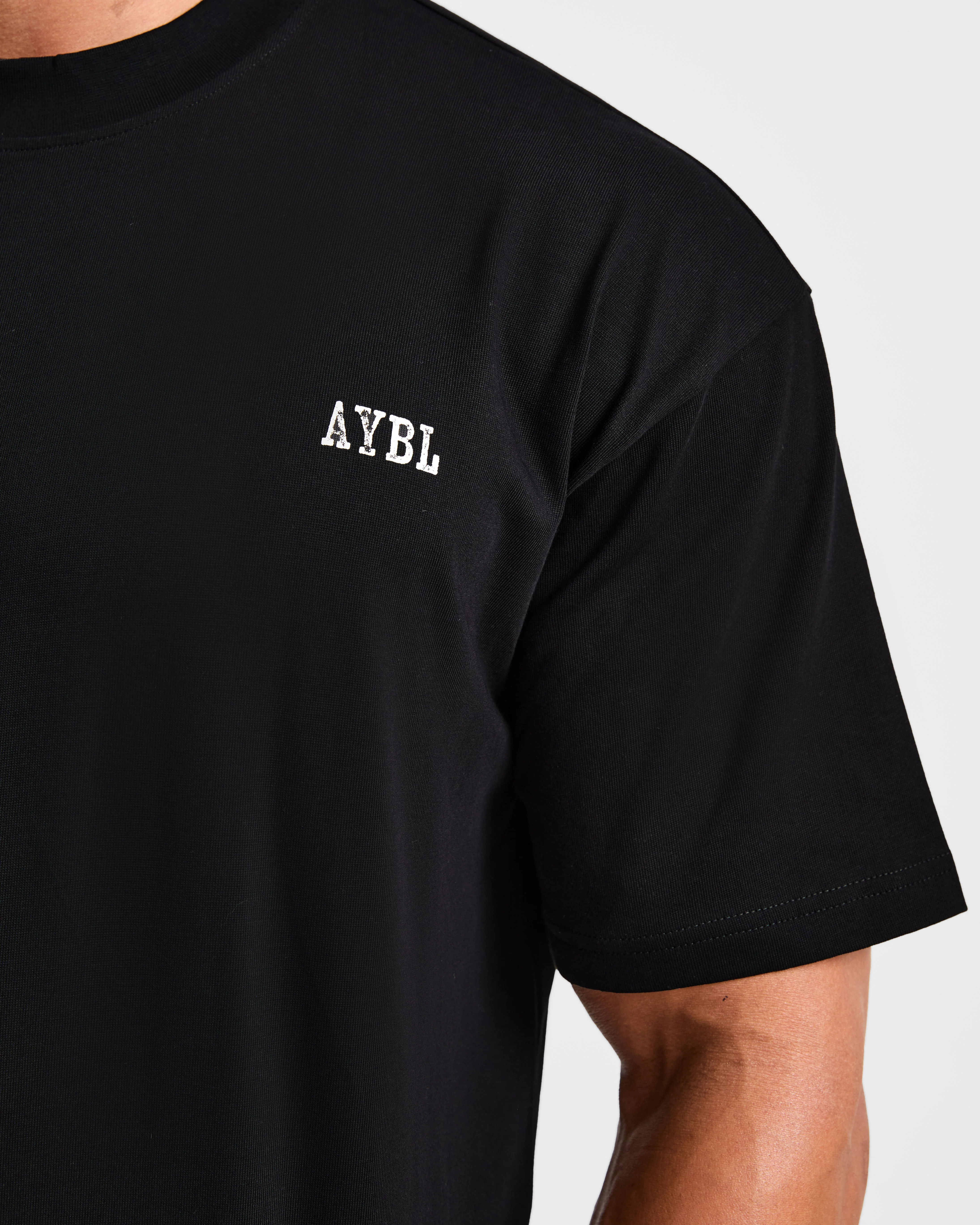 Lifting Essentials Oversized T Shirt - Noir - Image 6