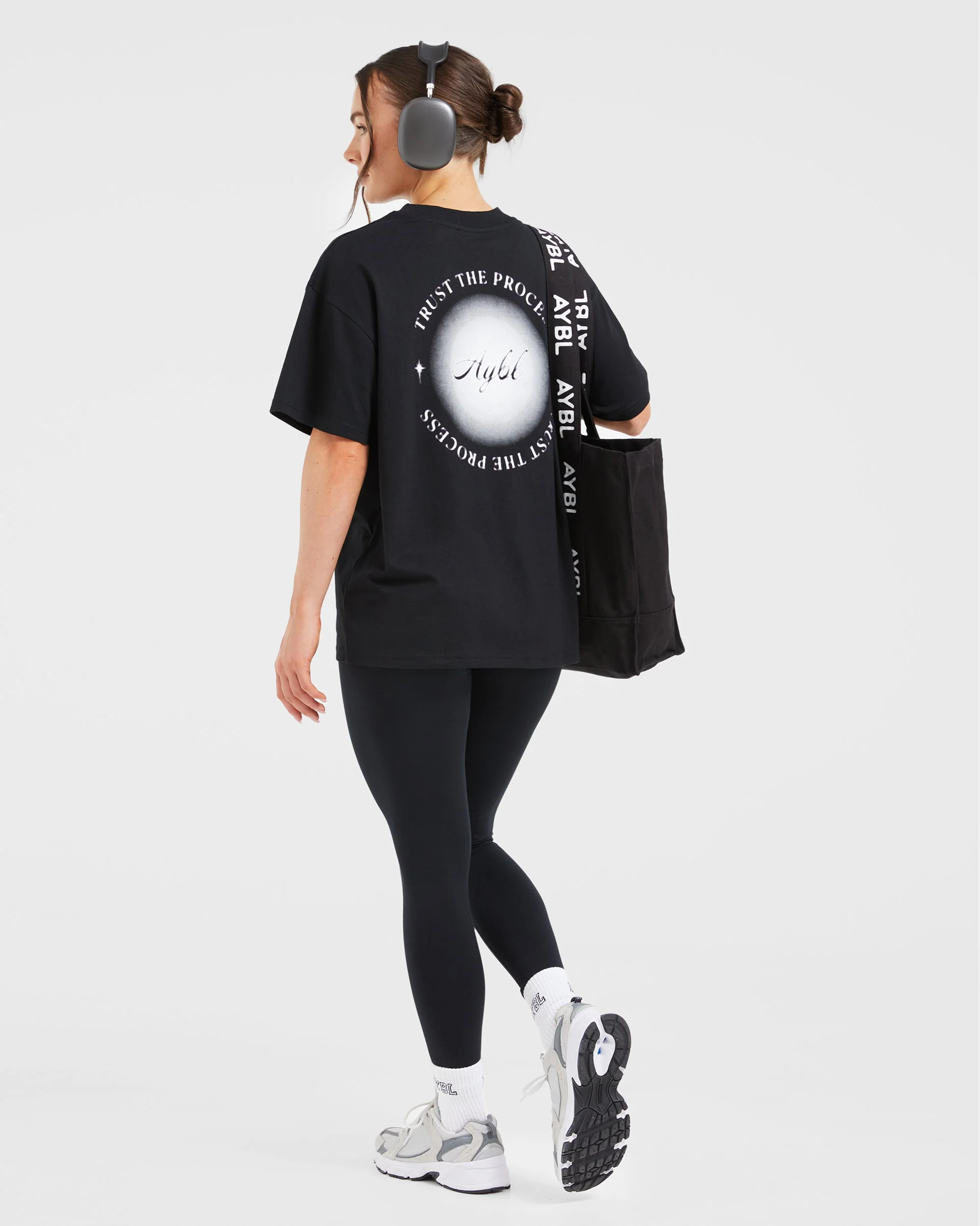 Manifest Oversized T Shirt - Noir - Image 7