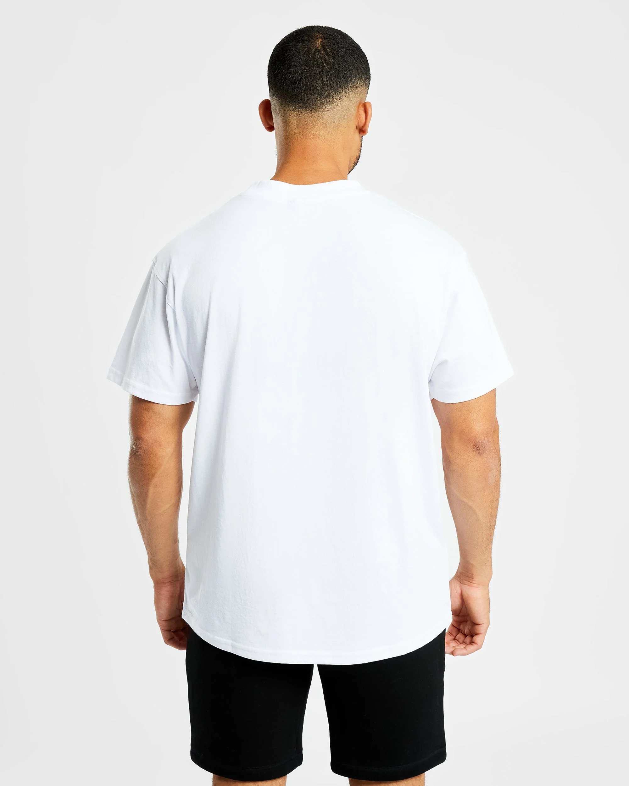 Athletics Varsity Oversized T Shirt - Blanc - Image 2
