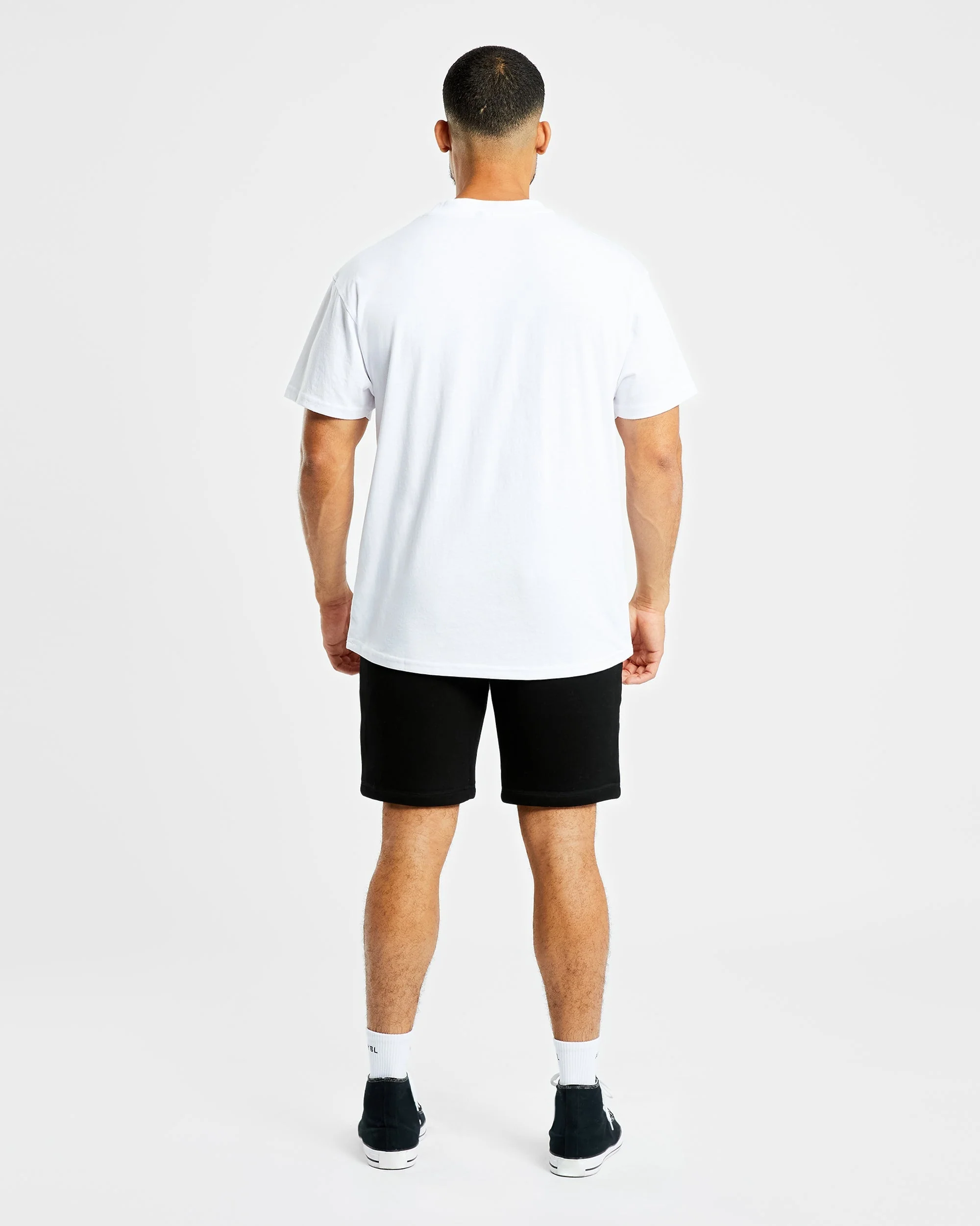 Athletics Varsity Oversized T Shirt - Blanc - Image 4