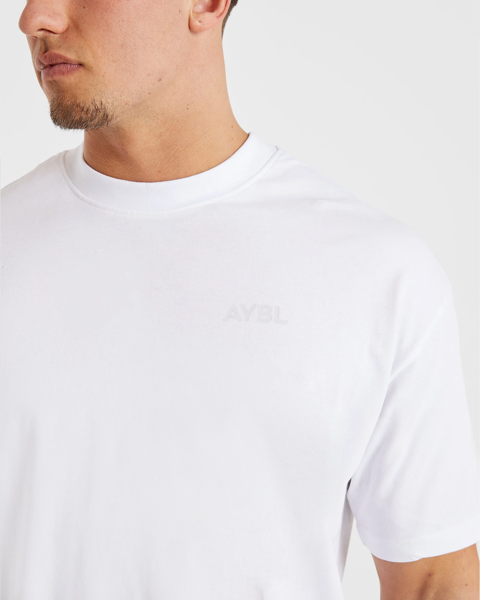 Essential Oversized T Shirt - Blanc - Image 5