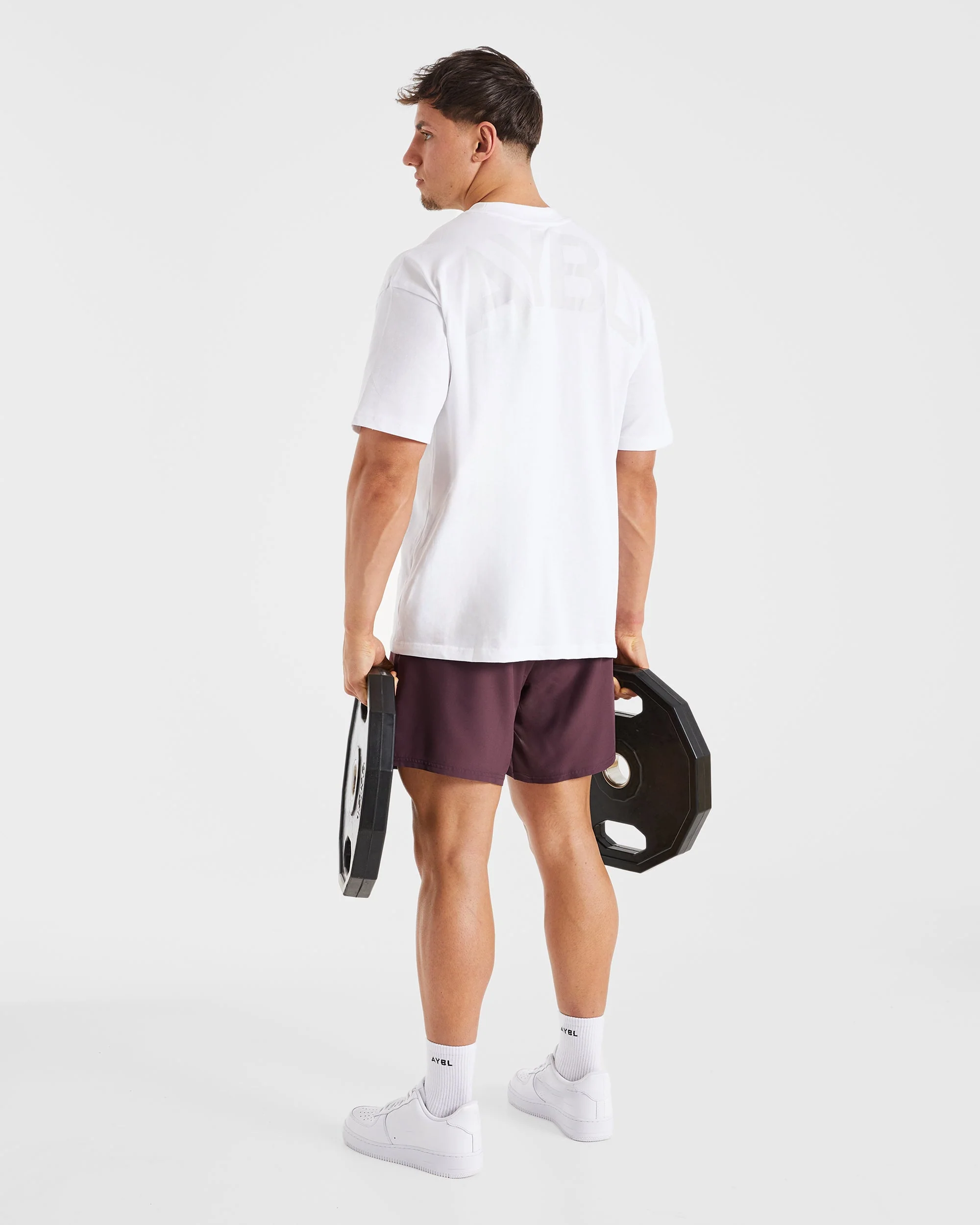 Essential Oversized T Shirt - Blanc - Image 8