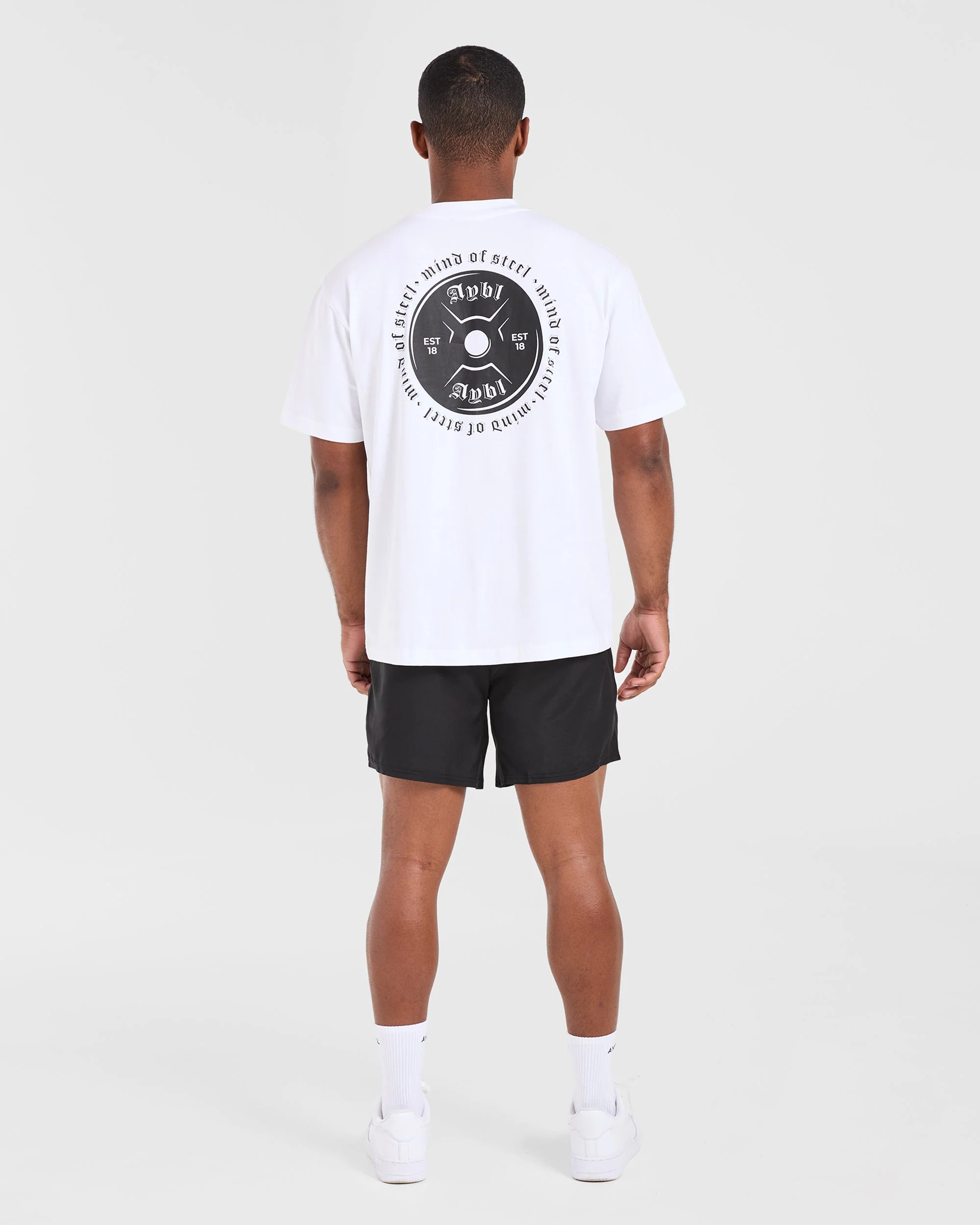 Mind of Steel Oversized T Shirt - Blanc - Image 3