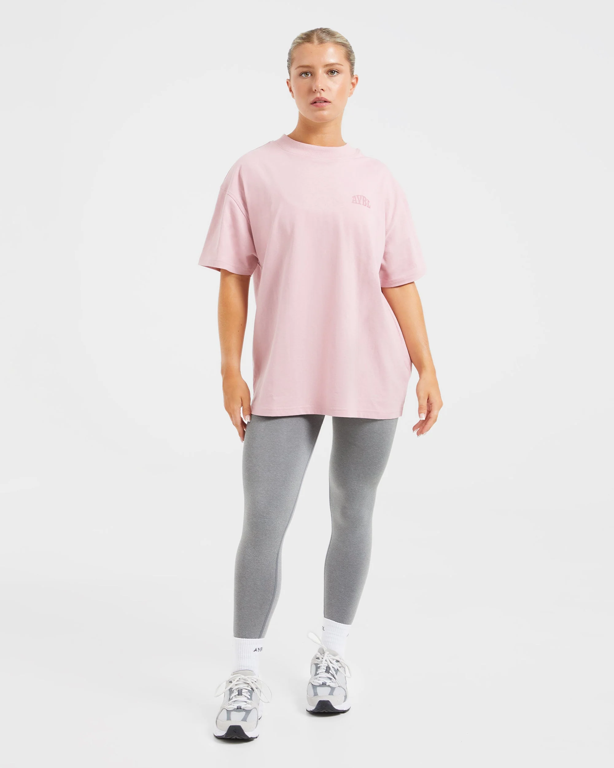 Mind Over Matter Oversized T Shirt - Rose - Image 3